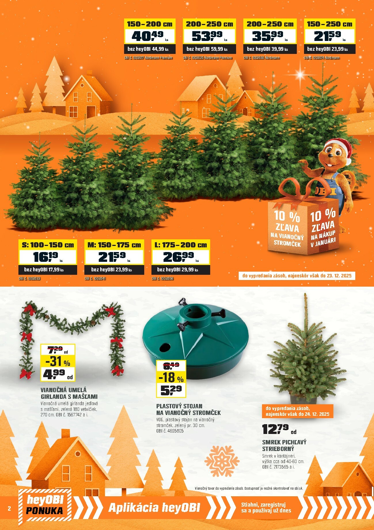 obi - Leták OBI platný od 01.12. do 31.12. - page: 2
