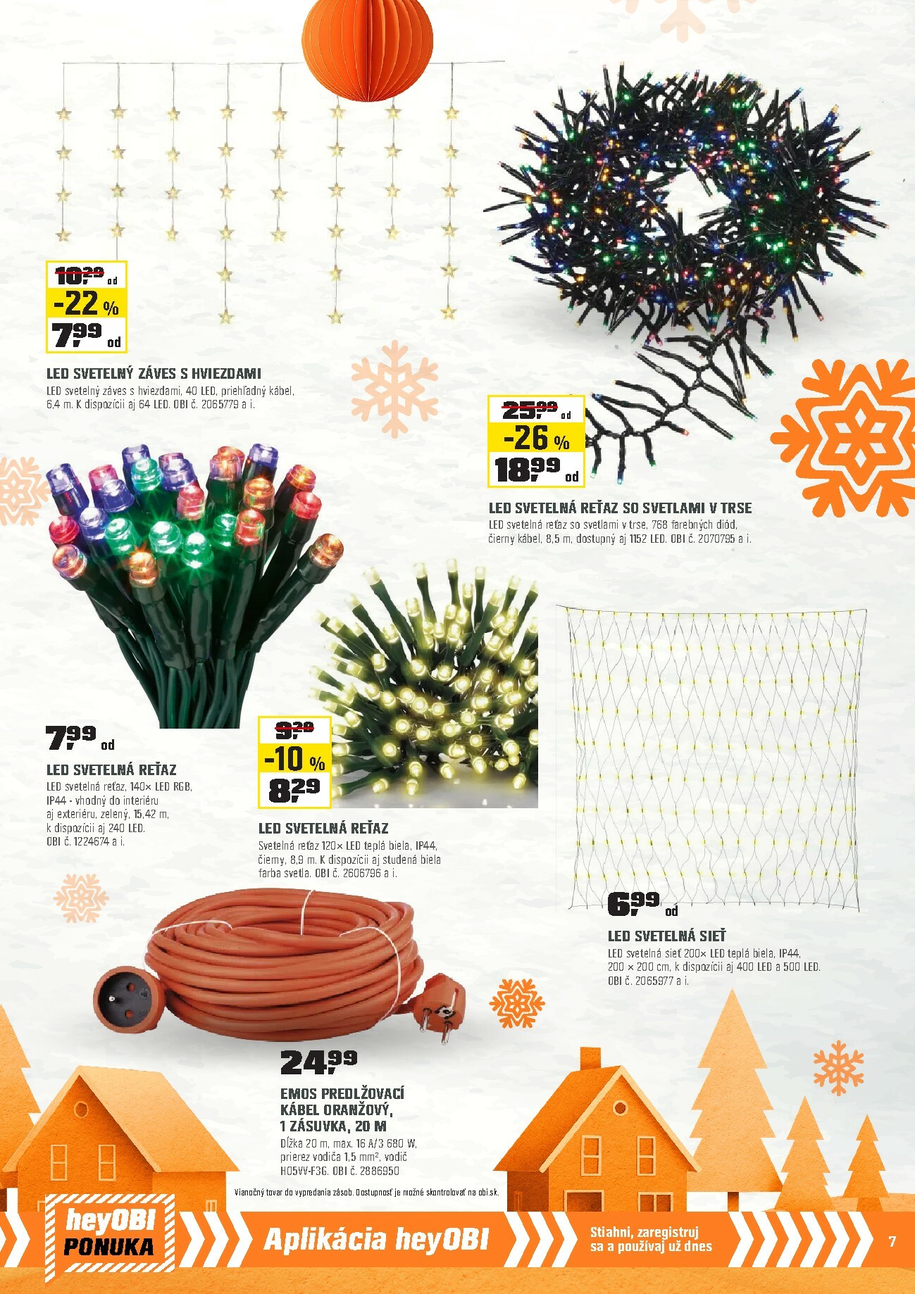 obi - Leták OBI platný od 01.12. do 31.12. - page: 7