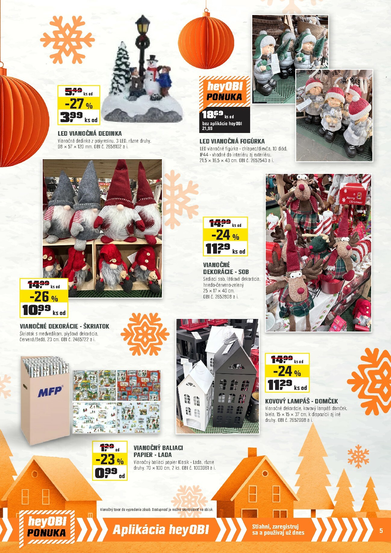 obi - Leták OBI platný od 01.12. do 31.12. - page: 5