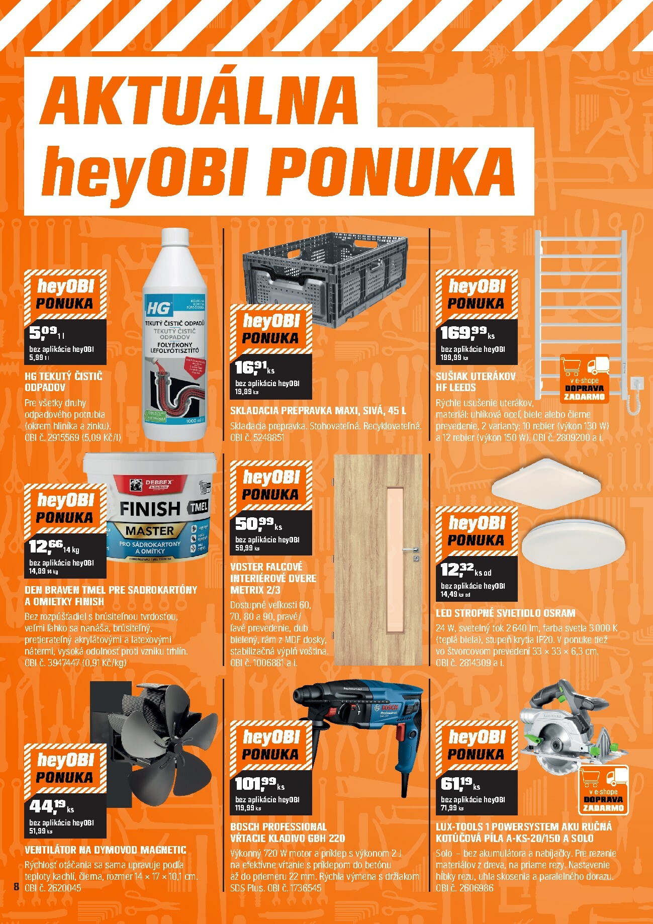 obi - Leták OBI platný od 02.01. do 31.01. - page: 8