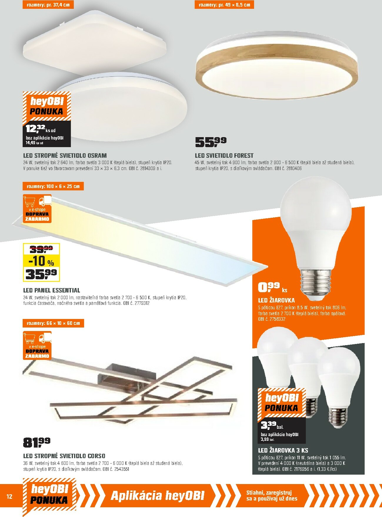 obi - Leták OBI platný od 02.01. do 31.01. - page: 12