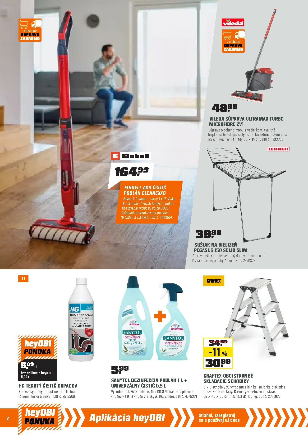 obi - Leták OBI platný od 02.01. do 31.01. - page: 2