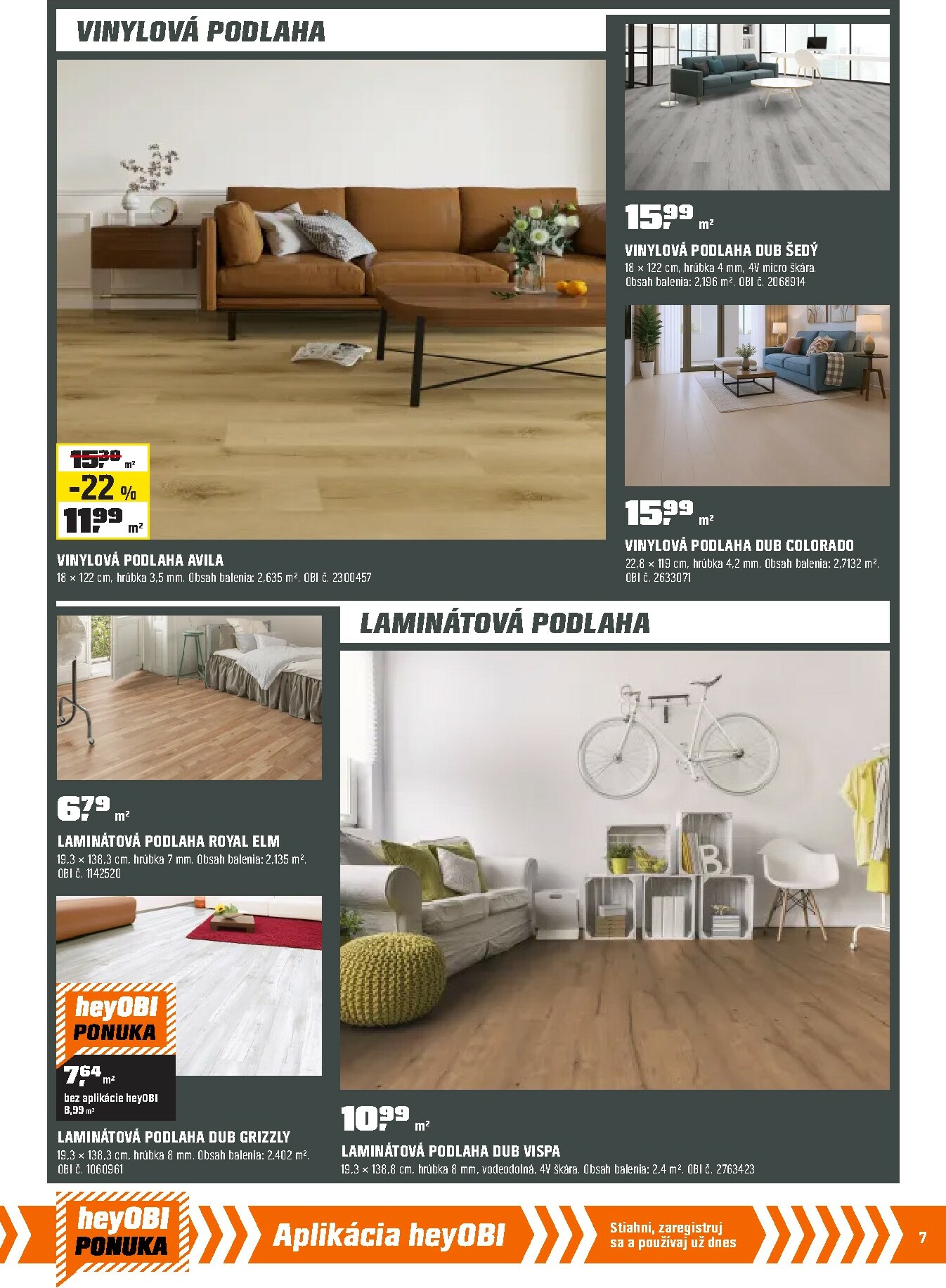 obi - Leták OBI platný od 02.01. do 31.01. - page: 7