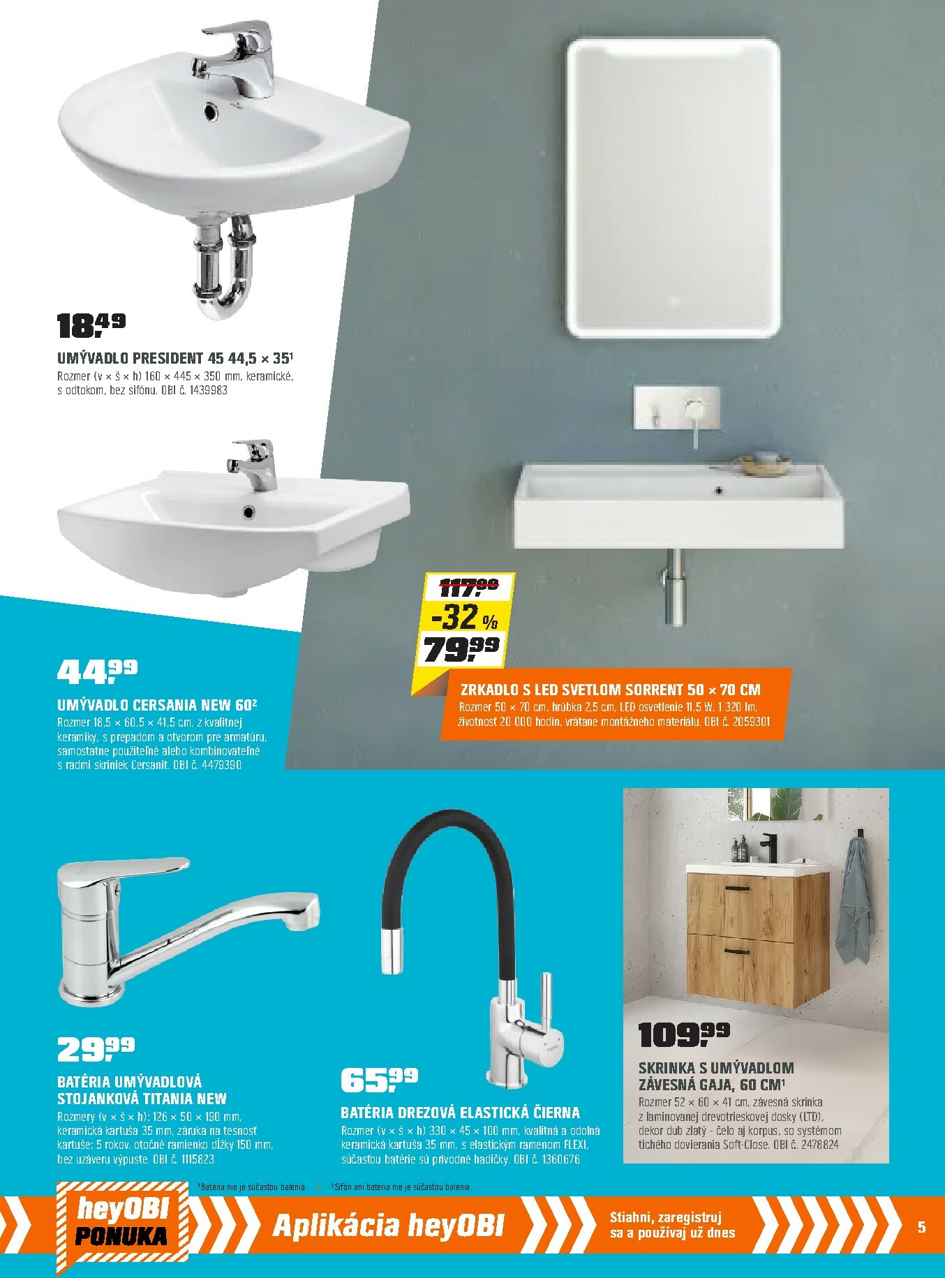 obi - Leták OBI platný od 02.01. do 31.01. - page: 5