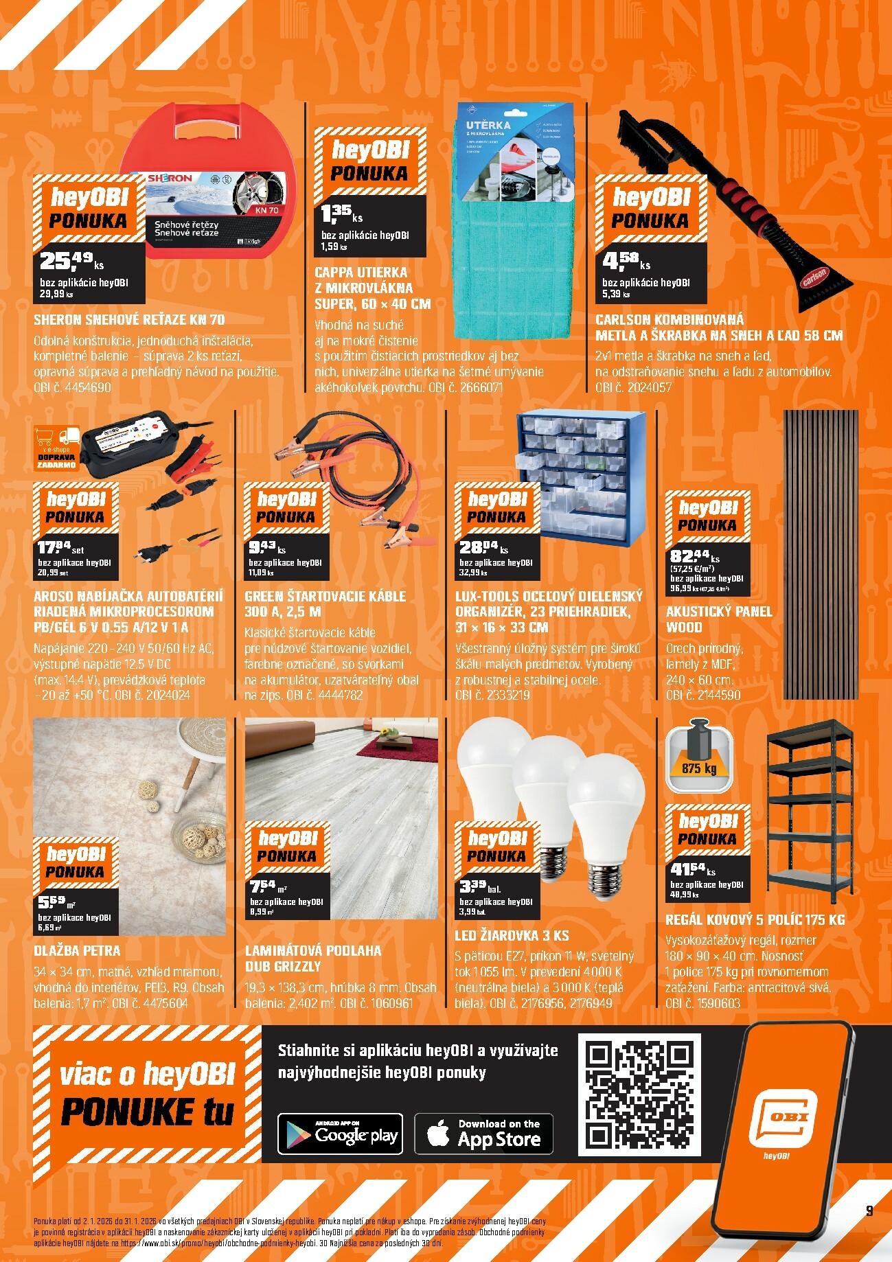 obi - Leták OBI platný od 02.01. do 31.01. - page: 9