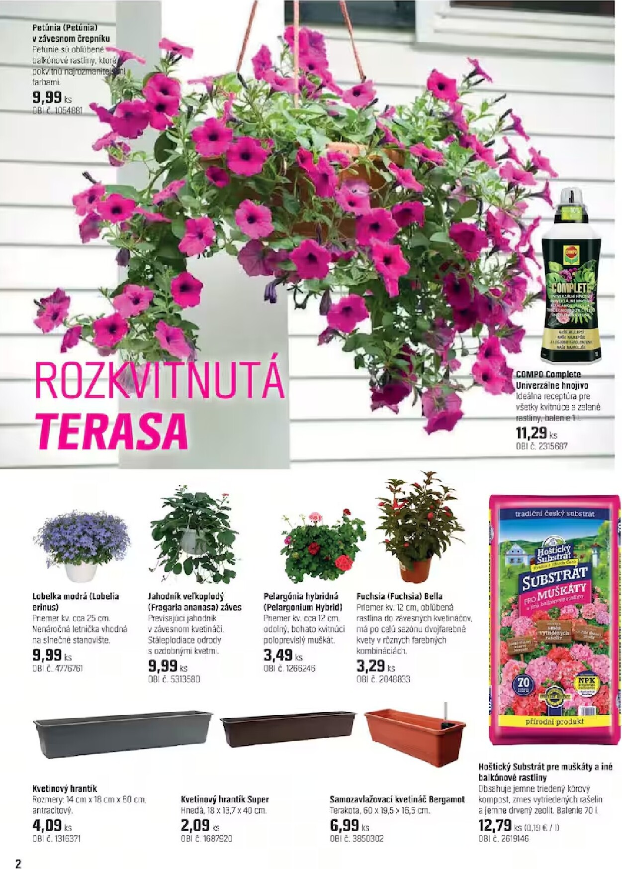 obi - Aktuálny leták OBI - Záhrada od stredy, 15.04.2026 do štvrtka, 14.05.2026 - page: 2