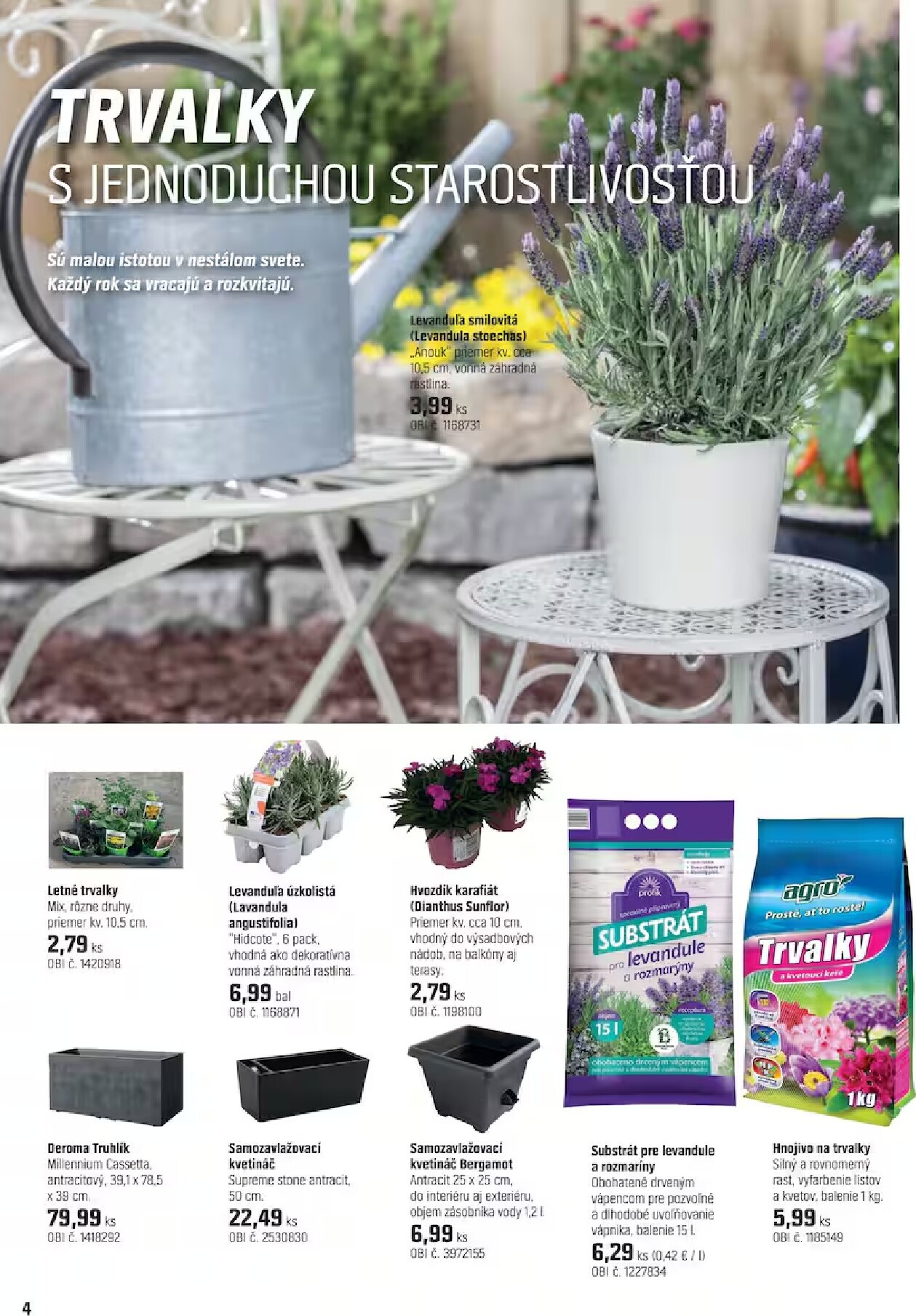 obi - Aktuálny leták OBI - Záhrada od stredy, 15.04.2026 do štvrtka, 14.05.2026 - page: 4