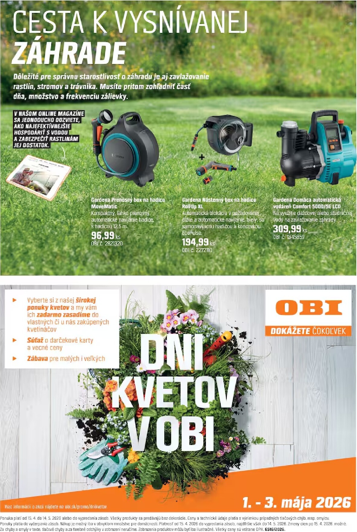 obi - Aktuálny leták OBI - Záhrada od stredy, 15.04.2026 do štvrtka, 14.05.2026 - page: 10