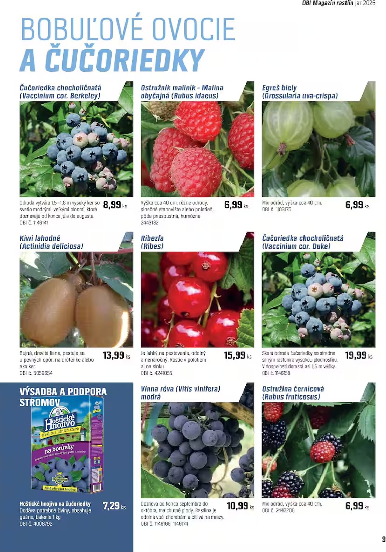obi - Aktuálny leták OBI - Záhrada od stredy, 15.04.2026 do štvrtka, 14.05.2026 - page: 9