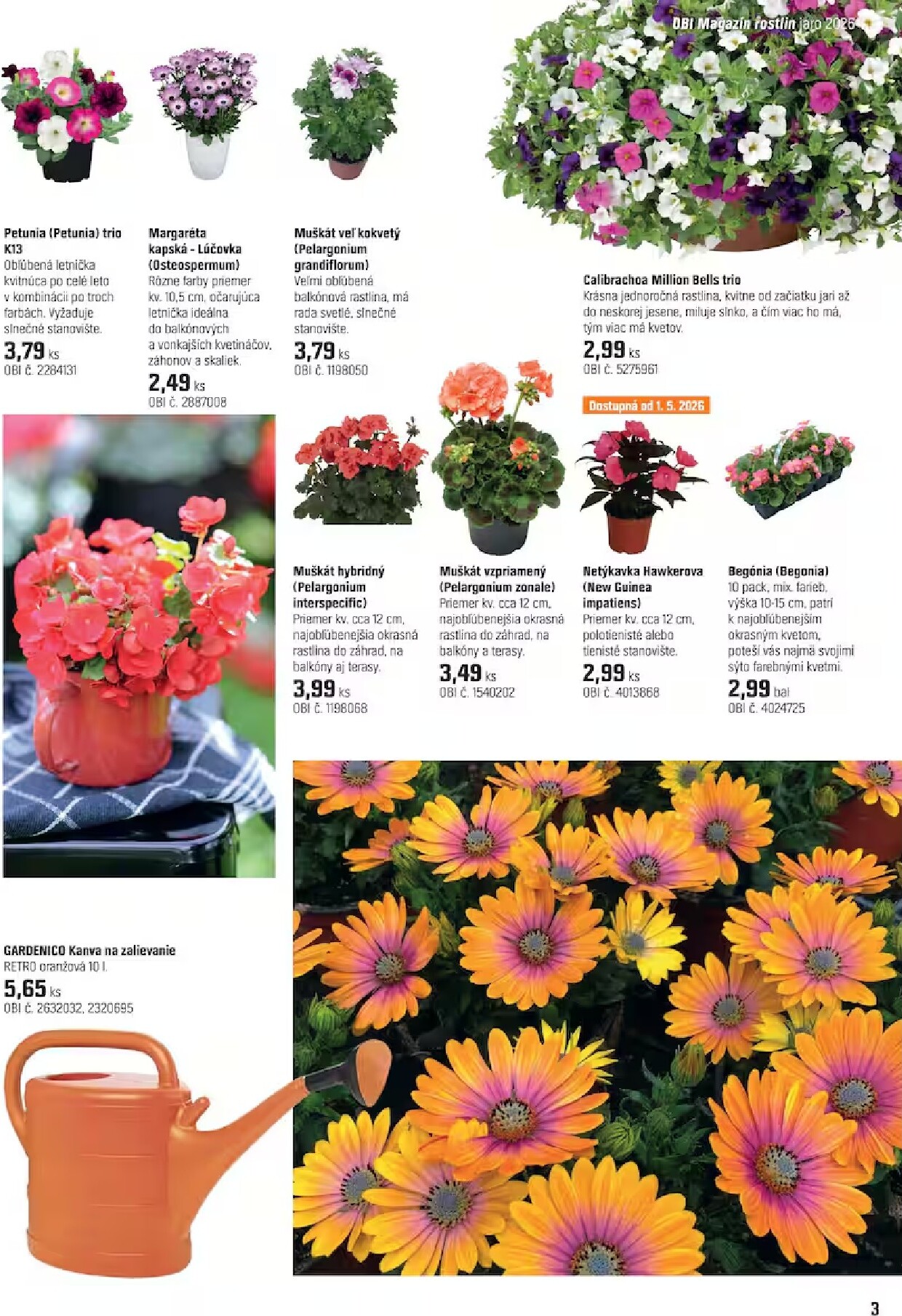 obi - Aktuálny leták OBI - Záhrada od stredy, 15.04.2026 do štvrtka, 14.05.2026 - page: 3