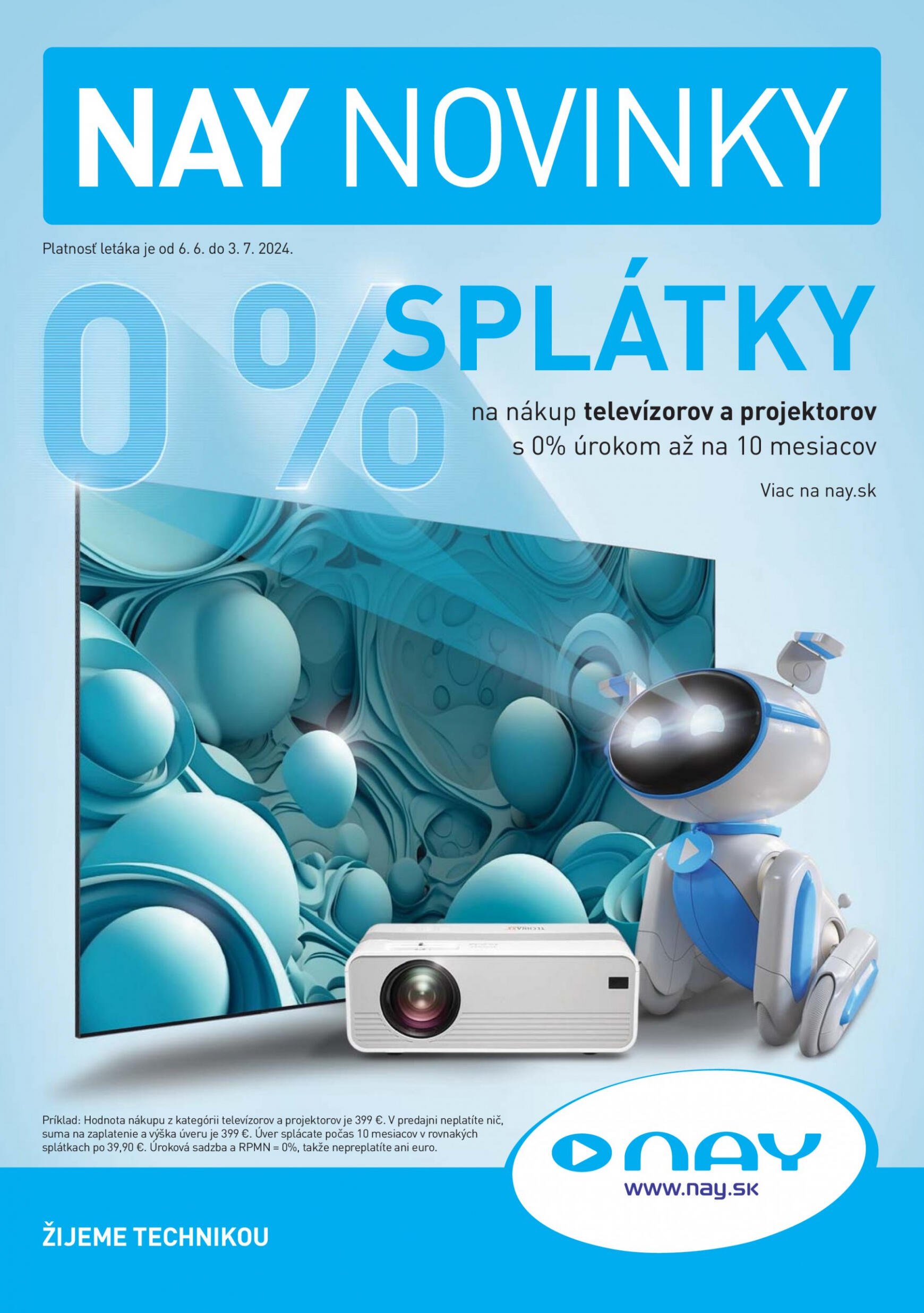 nay-elektrodom - Nay novinky leták platný od 06.06. - 03.07.