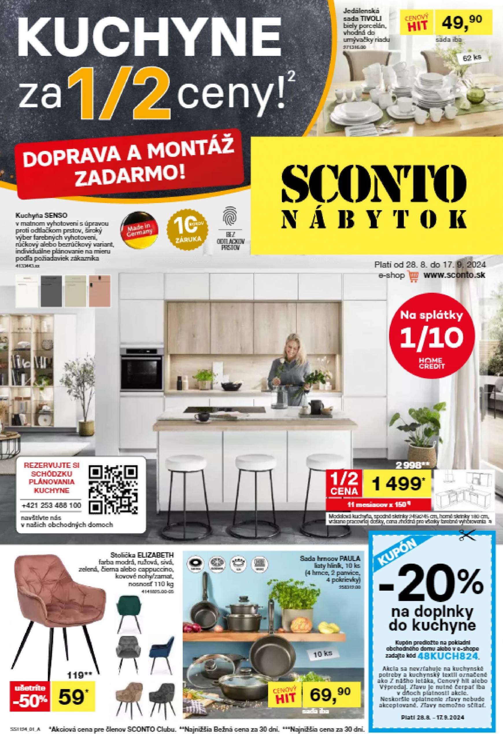 sconto-nabytok - SCONTO nábytok leták platný od 28.08. - 17.09.