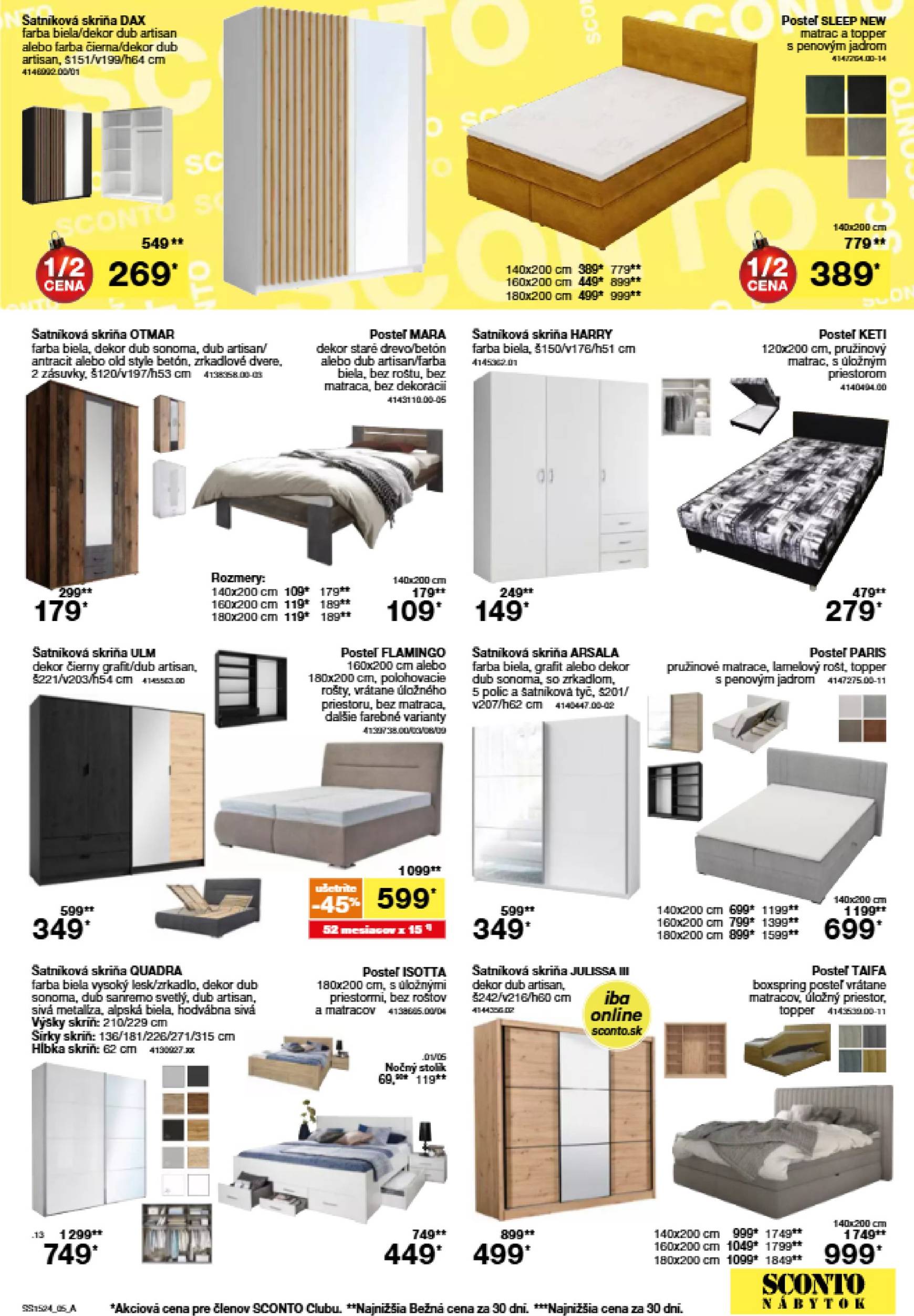 sconto-nabytok - SCONTO nábytok leták platný od 27.11. - 27.12. - page: 5