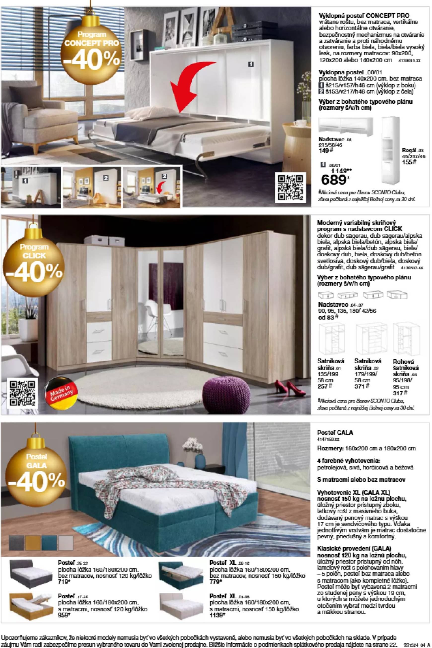 sconto-nabytok - SCONTO nábytok leták platný od 27.11. - 27.12. - page: 4