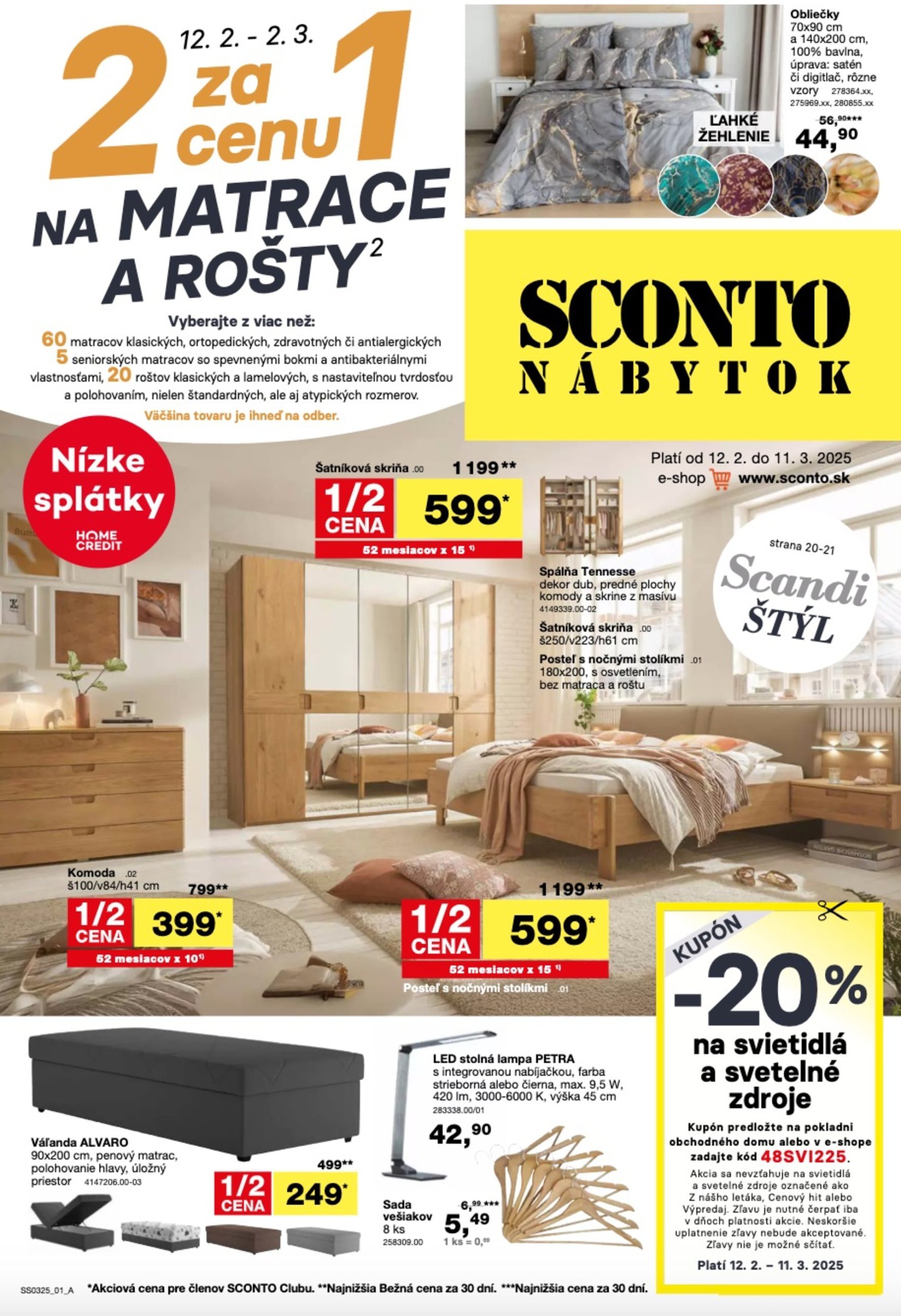 sconto-nabytok - SCONTO nábytok leták platný od 12.02. - 02.03.