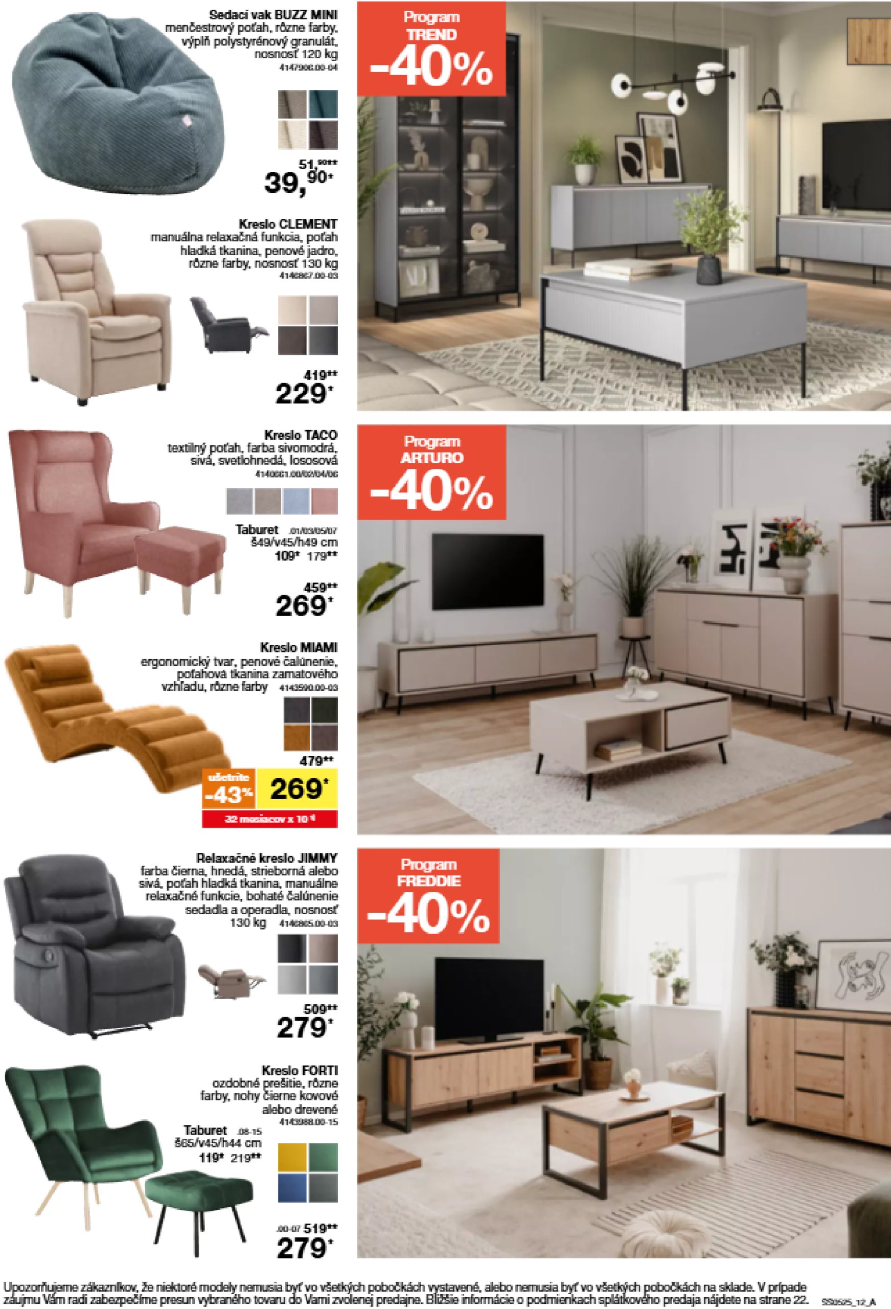sconto-nabytok - SCONTO nábytok leták platný od 09.04. - 29.04. - page: 12
