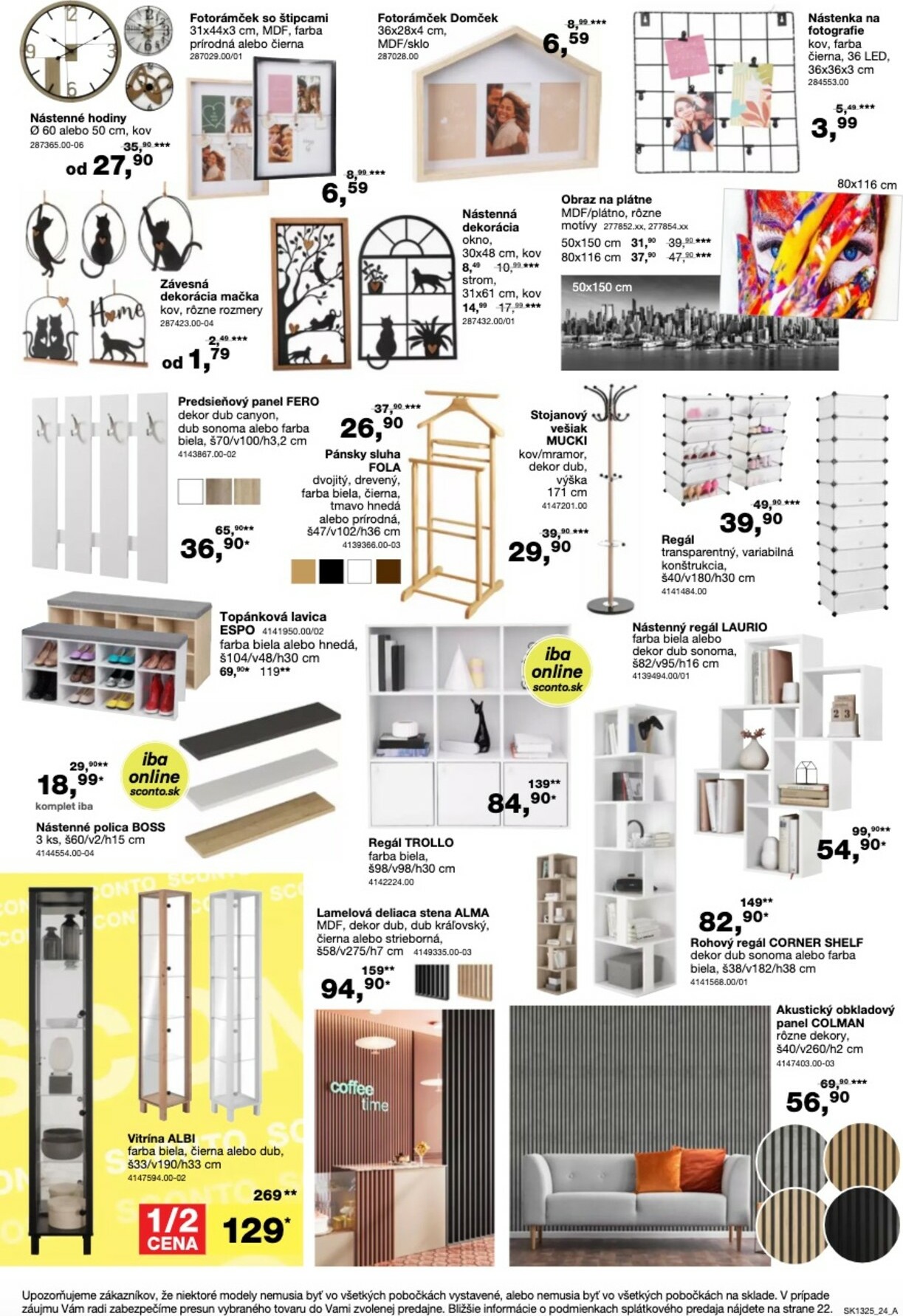 sconto-nabytok - Leták SCONTO nábytok platný od 15.10. do 04.11. - page: 24