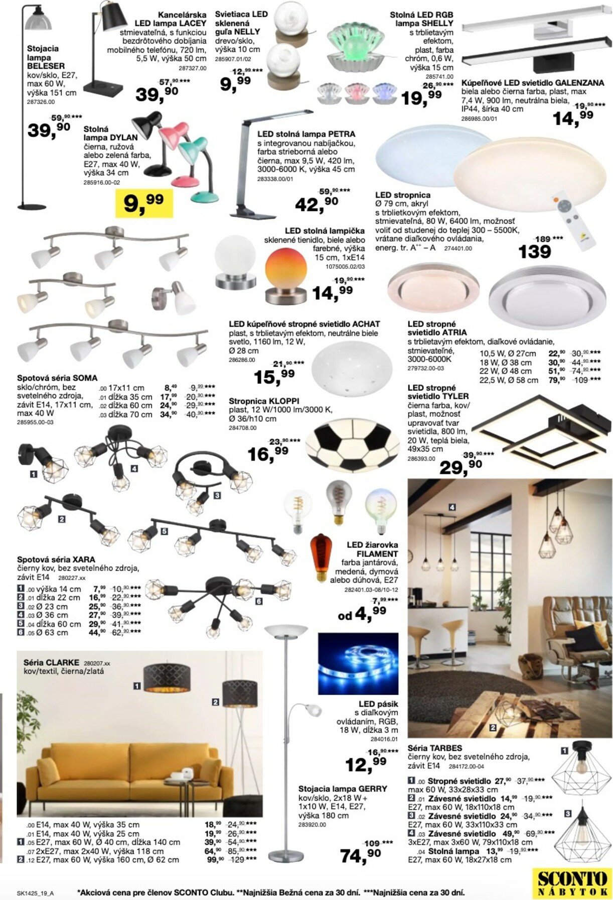 sconto-nabytok - Leták SCONTO nábytok platný od 05.11. do 25.11. - page: 19