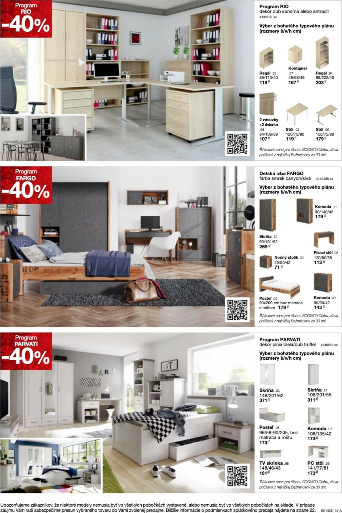 sconto-nabytok - Leták SCONTO nábytok platný od 05.11. do 25.11. - page: 14