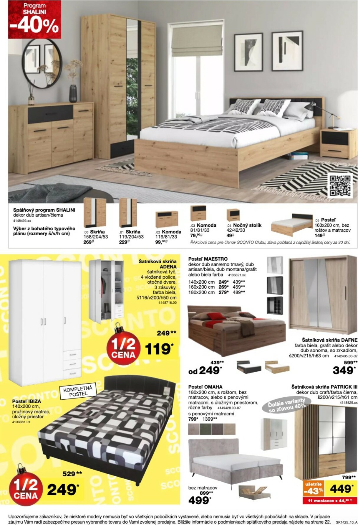 sconto-nabytok - Leták SCONTO nábytok platný od 05.11. do 25.11. - page: 10