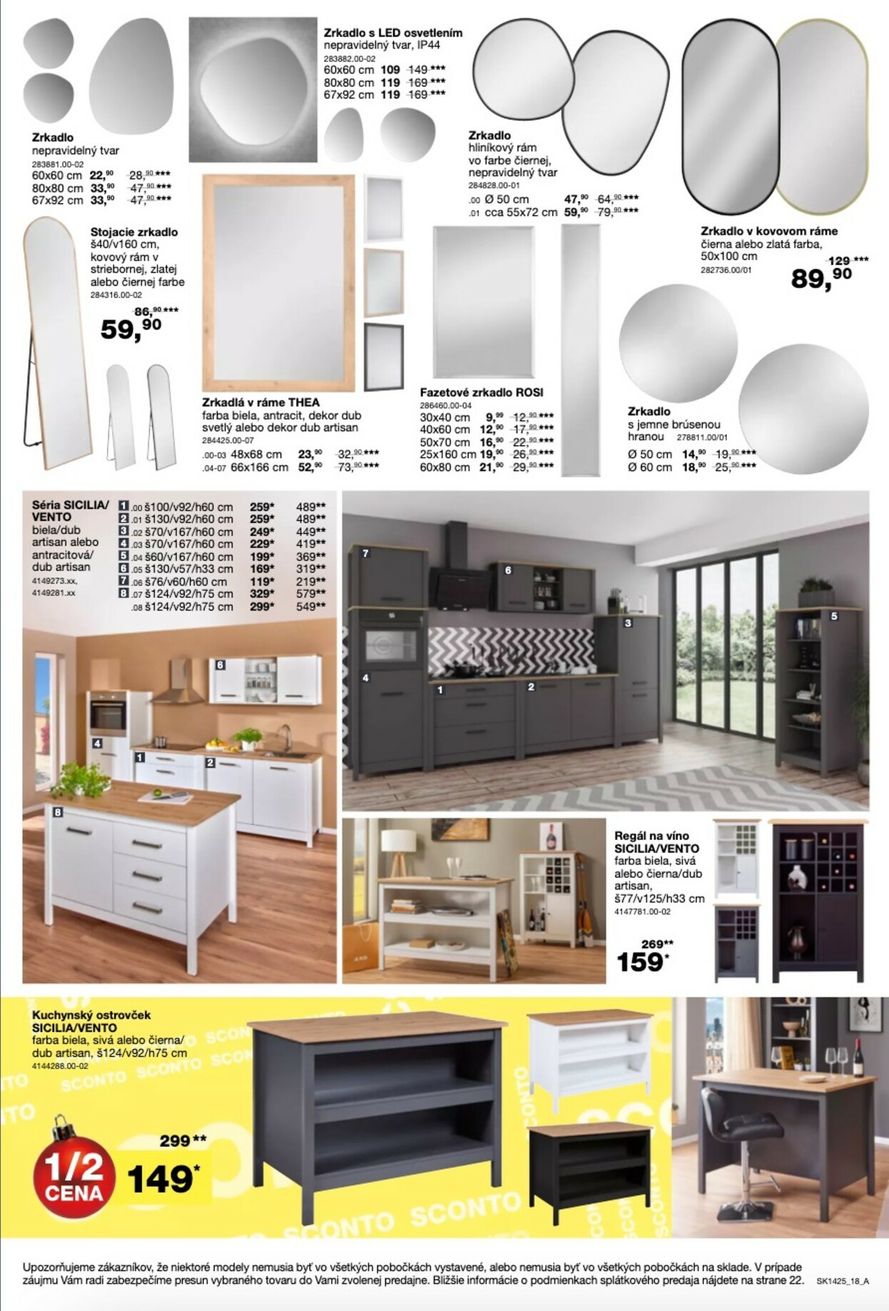 sconto-nabytok - Leták SCONTO nábytok platný od 05.11. do 25.11. - page: 18