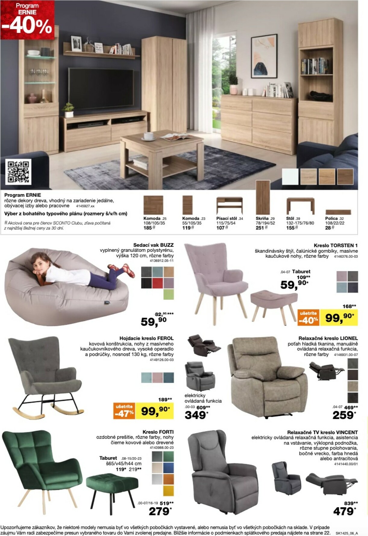 sconto-nabytok - Leták SCONTO nábytok platný od 05.11. do 25.11. - page: 6