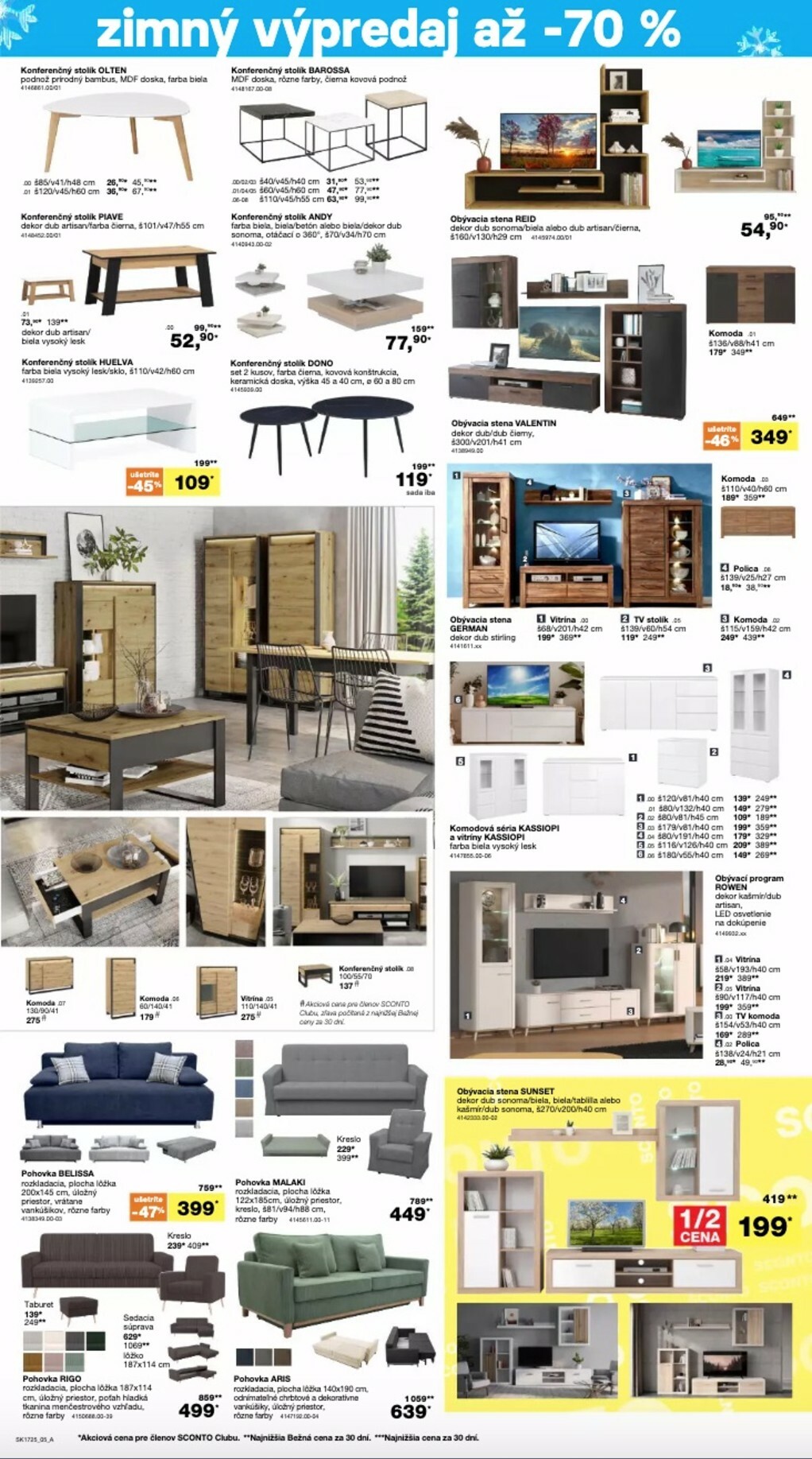 sconto-nabytok - Leták SCONTO nábytok platný od 22.12. do 20.01. - page: 5