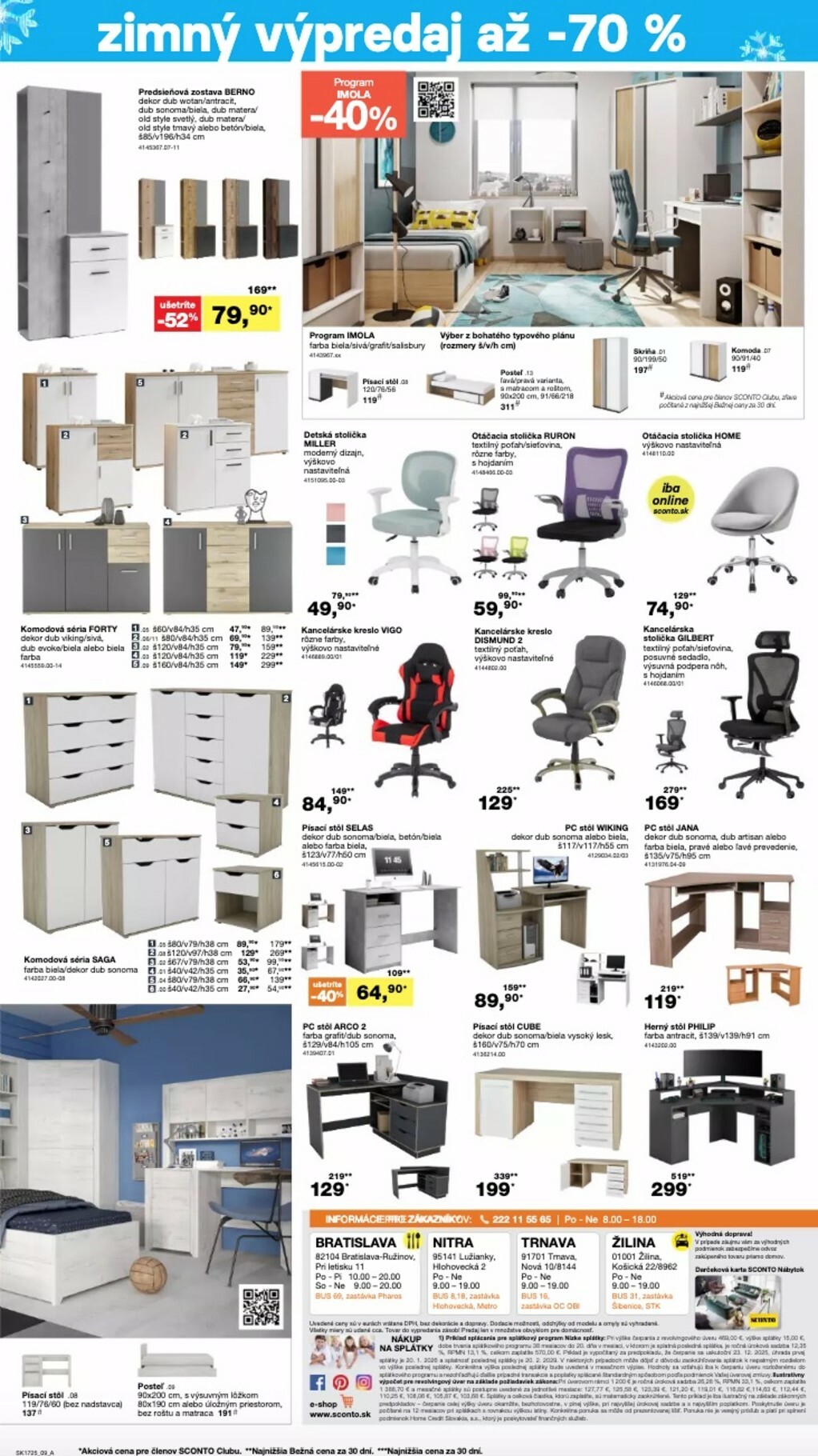 sconto-nabytok - Leták SCONTO nábytok platný od 22.12. do 20.01. - page: 9