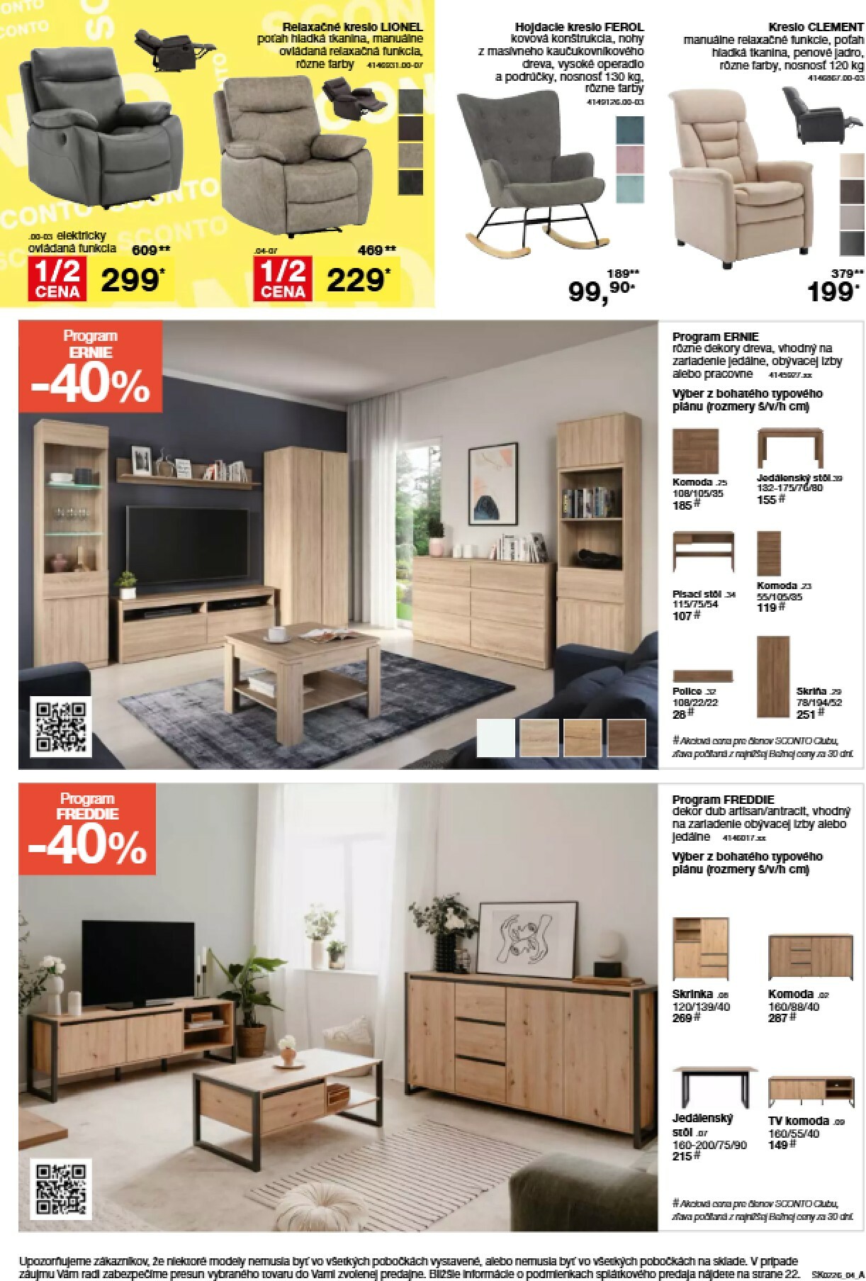 sconto-nabytok - Leták SCONTO nábytok platný od 21.01. do 10.02. - page: 4