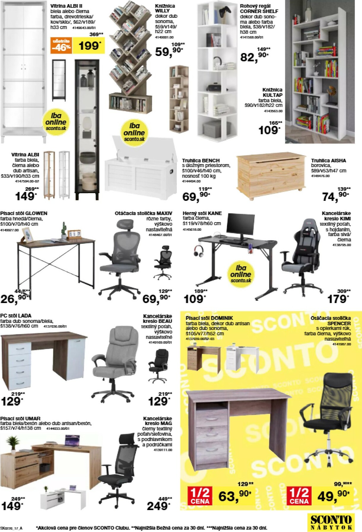 sconto-nabytok - Leták SCONTO nábytok platný od 21.01. do 10.02. - page: 17