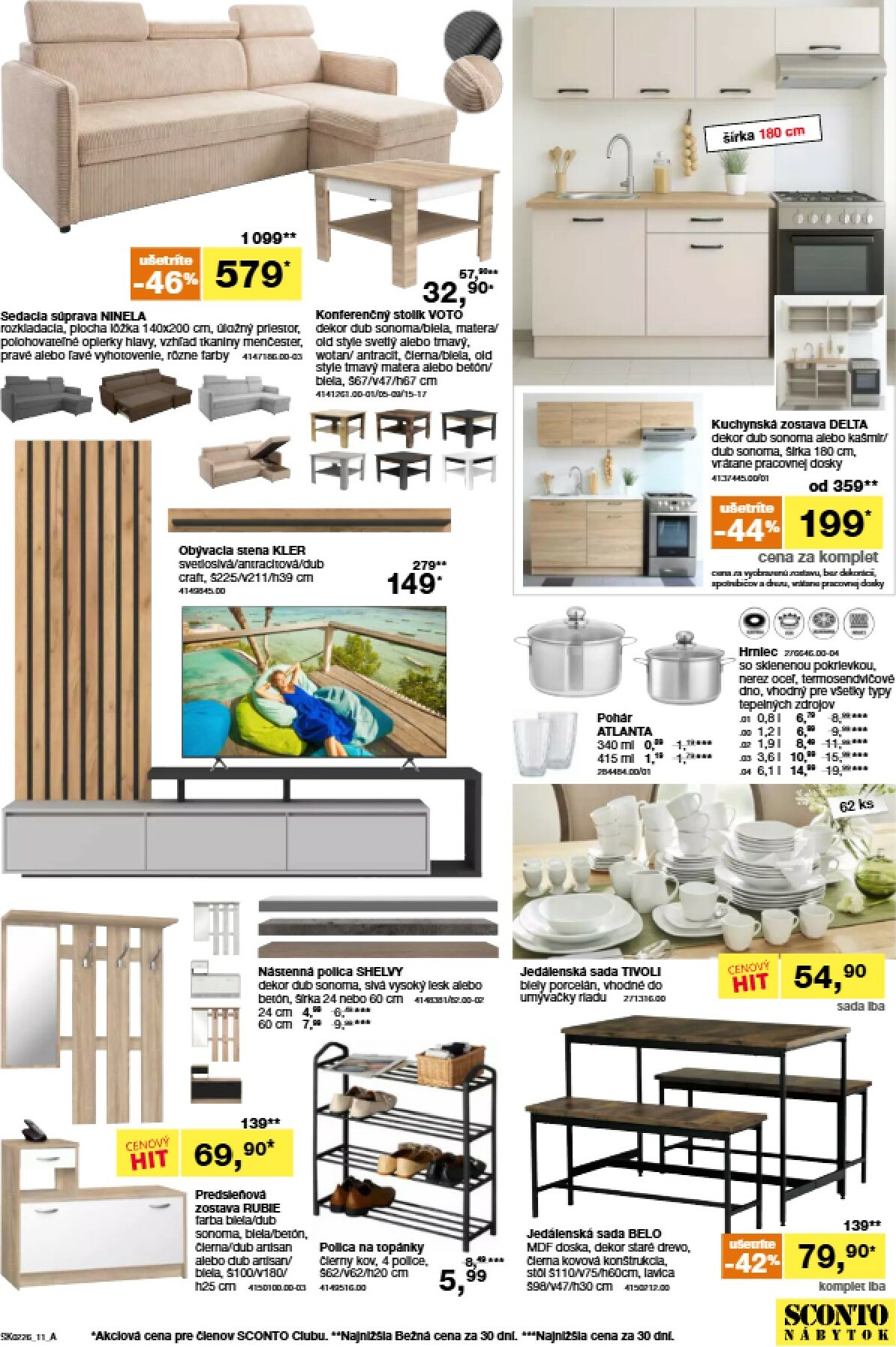 sconto-nabytok - Leták SCONTO nábytok platný od 21.01. do 10.02. - page: 11