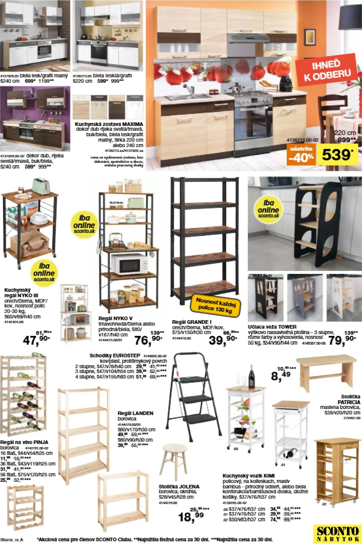 sconto-nabytok - Leták SCONTO nábytok platný od 21.01. do 10.02. - page: 19