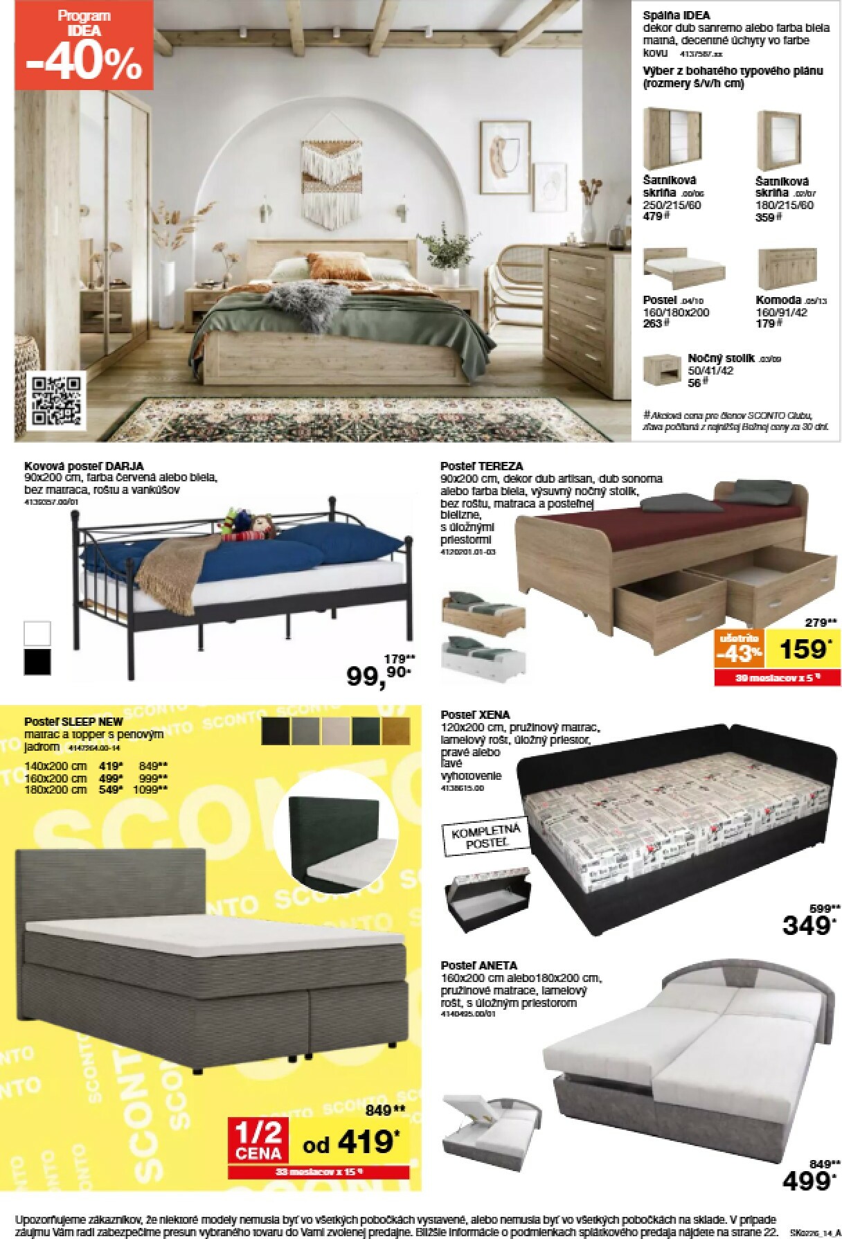 sconto-nabytok - Leták SCONTO nábytok platný od 21.01. do 10.02. - page: 14