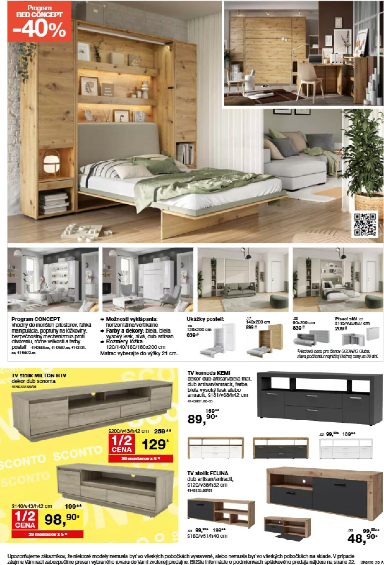 sconto-nabytok - Leták SCONTO nábytok platný od 21.01. do 10.02. - page: 20
