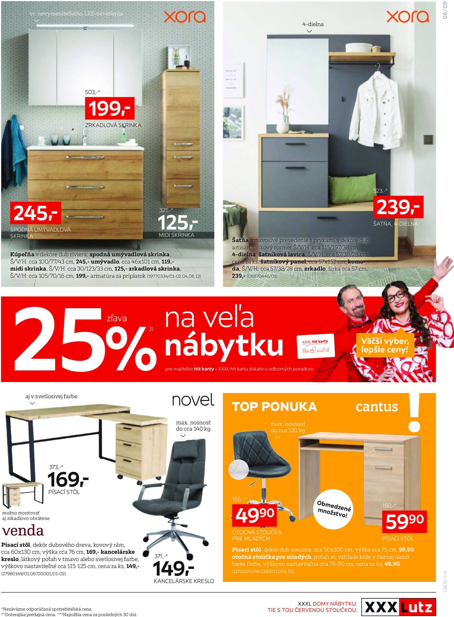 xxxlutz - XXXLutz - Zľava 25 % na množstvo nábytku a doplnkov leták platný od 21.10. - 03.11. - page: 9