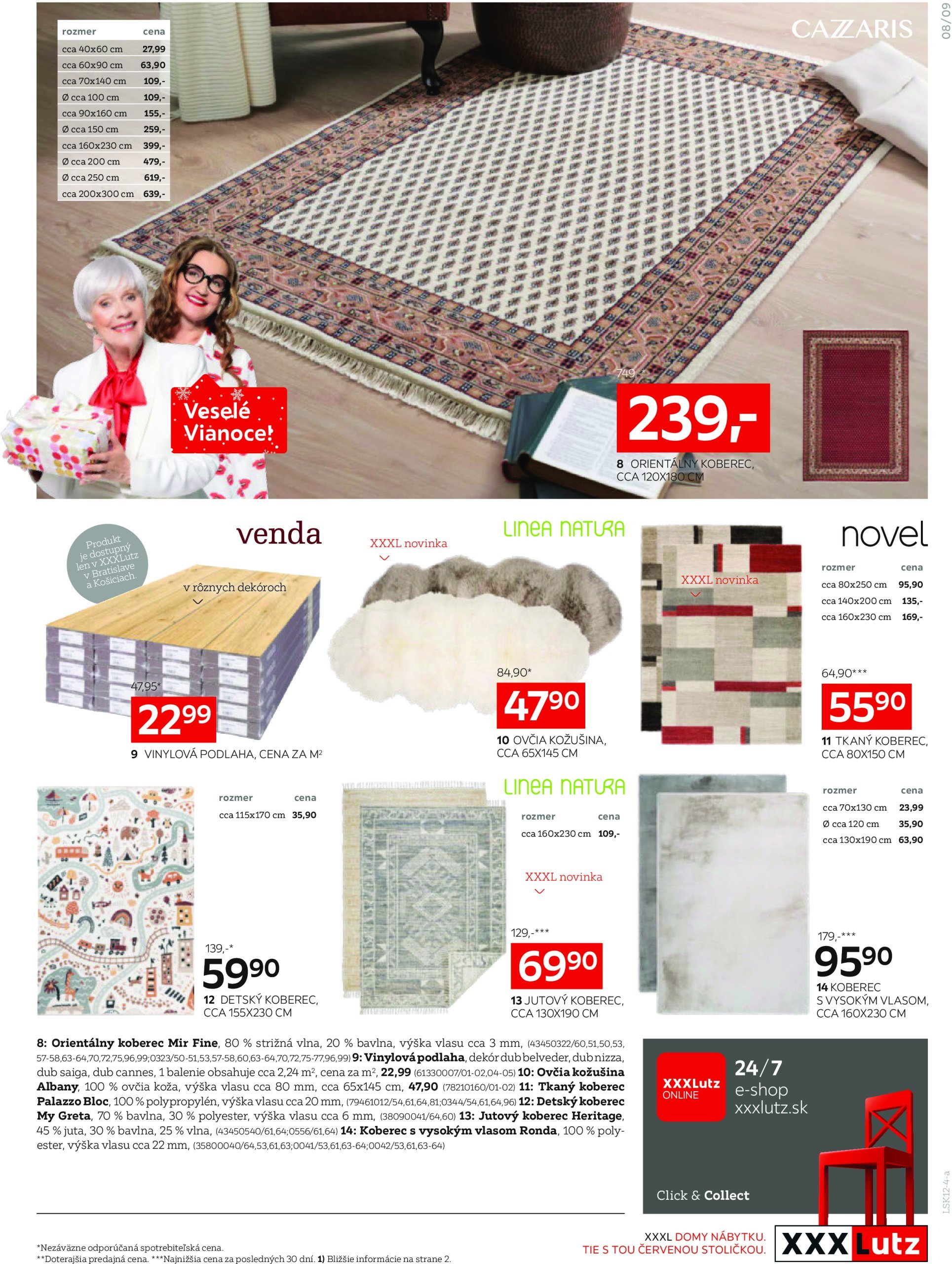 xxxlutz - XXXLutz - Zľava 30 % takmer na celý nákup leták platný od 09.12. - 23.12. - page: 9