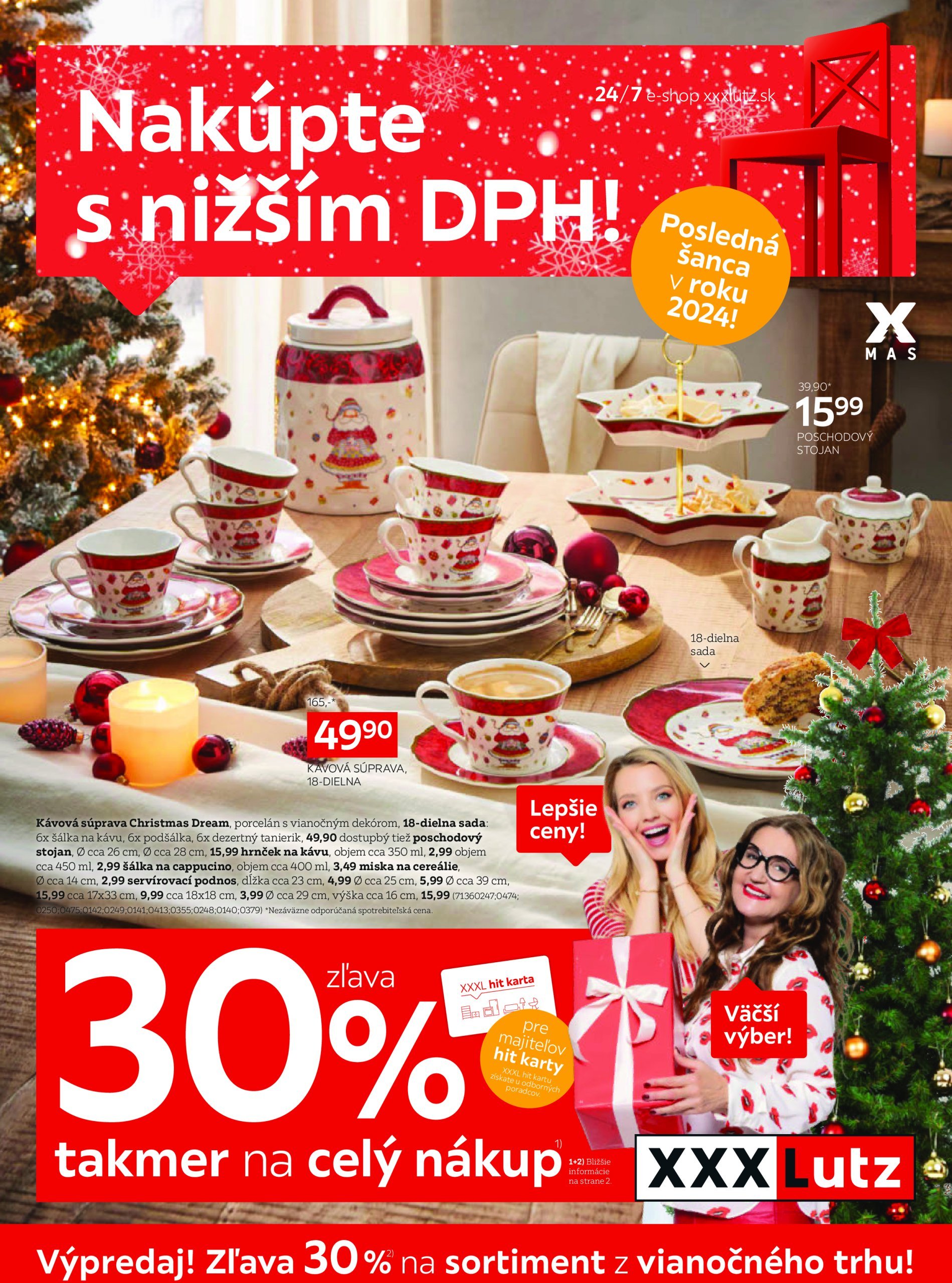 xxxlutz - XXXLutz - Zľava 30 % takmer na celý nákup leták platný od 09.12. - 23.12. - page: 1