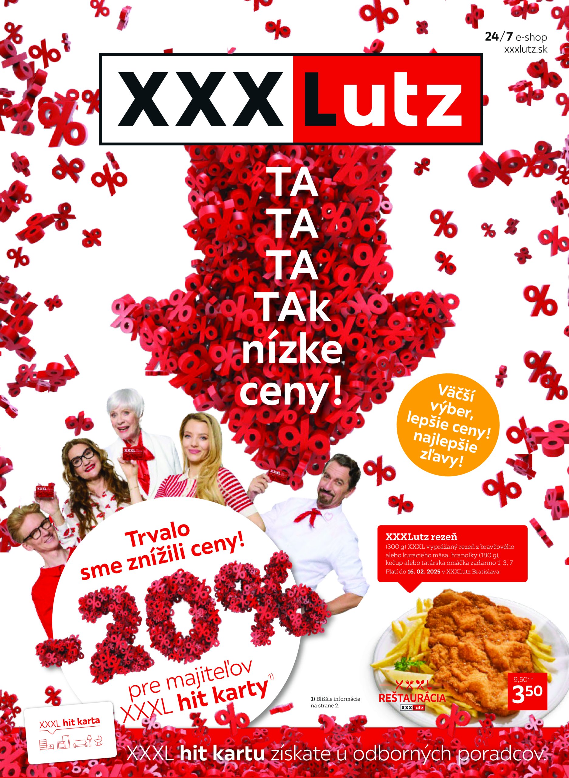 xxxlutz - XXXLutz - Trvalo sme znížili ceny! leták platný od 03.02. - 16.02.