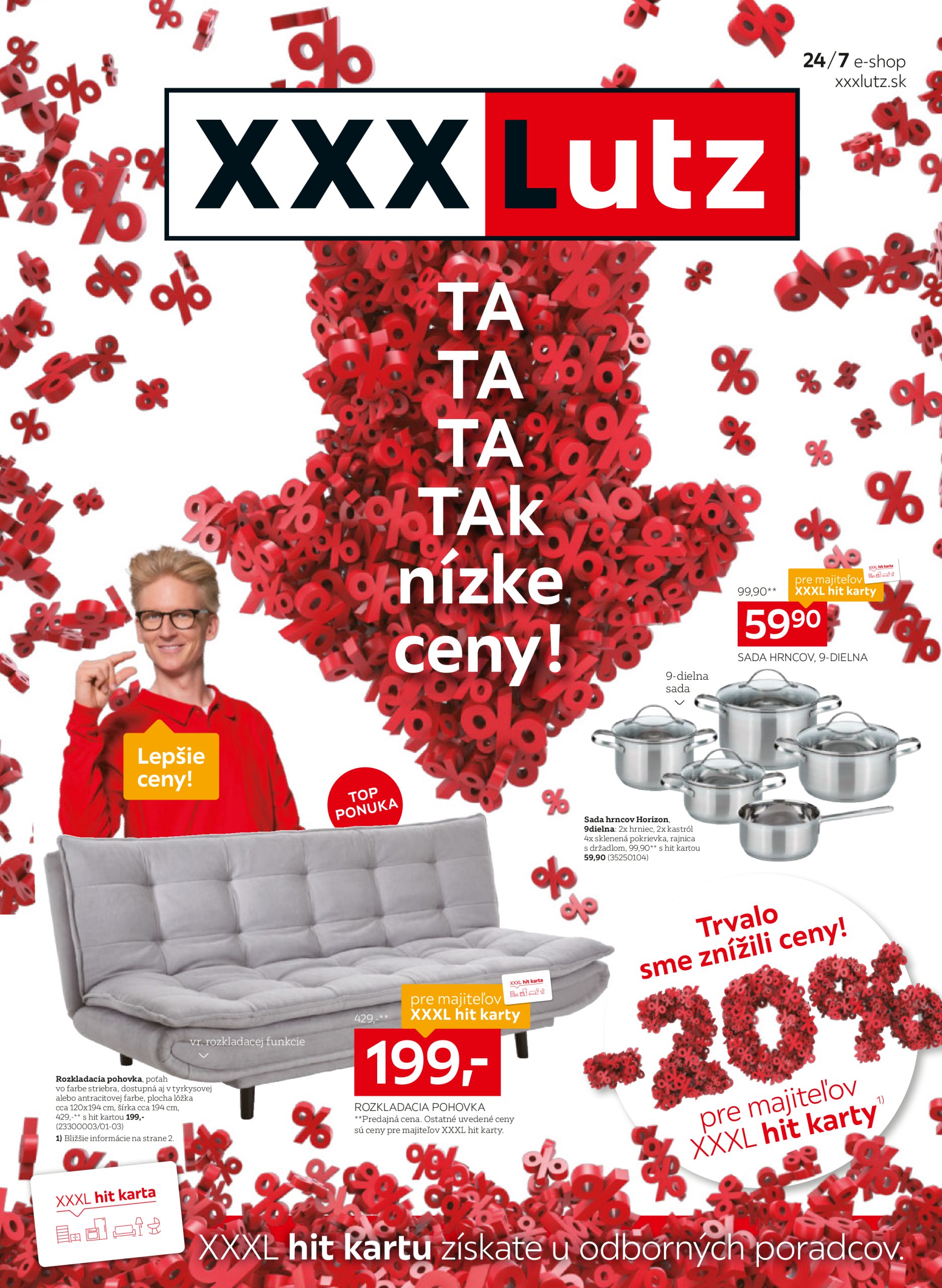 xxxlutz - XXXLutz - Trvalo sme znížili ceny! leták platný od 03.03. - 16.03.