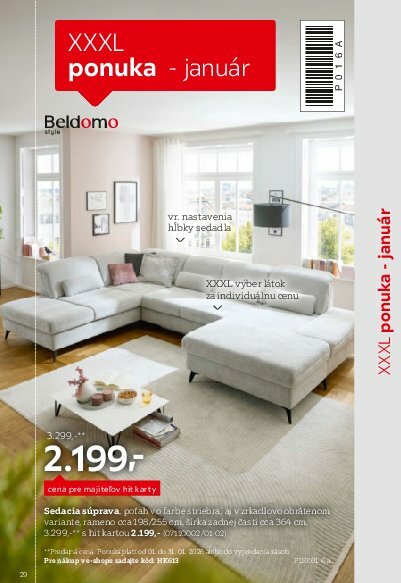 xxxlutz - Leták XXXLutz - Byť verným zákazníkom sa naozaj oplatí platný od 01.08. do 31.01. - page: 29