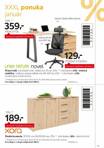 xxxlutz - Leták XXXLutz - Byť verným zákazníkom sa naozaj oplatí platný od 01.08. do 31.01. - page: 30