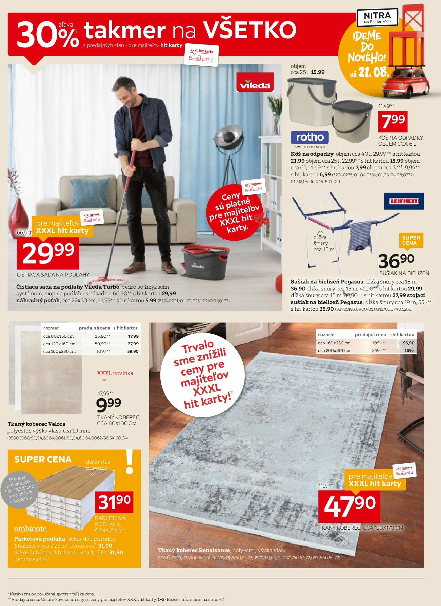xxxlutz - Leták XXXLutz - Zľava 30 % takmer na všetko! platný od 18.08. do 31.08. - page: 10
