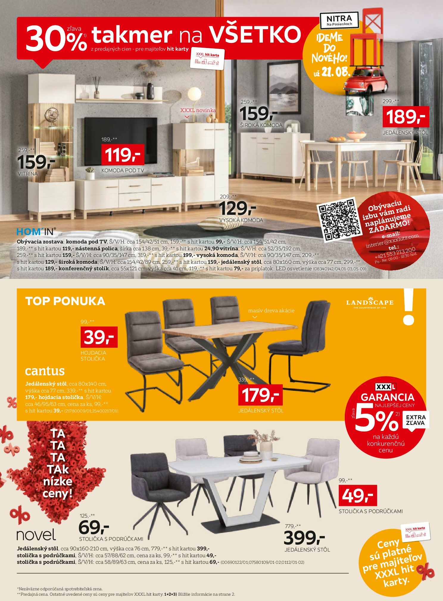 xxxlutz - Leták XXXLutz - Zľava 30 % takmer na všetko! platný od 18.08. do 31.08. - page: 6