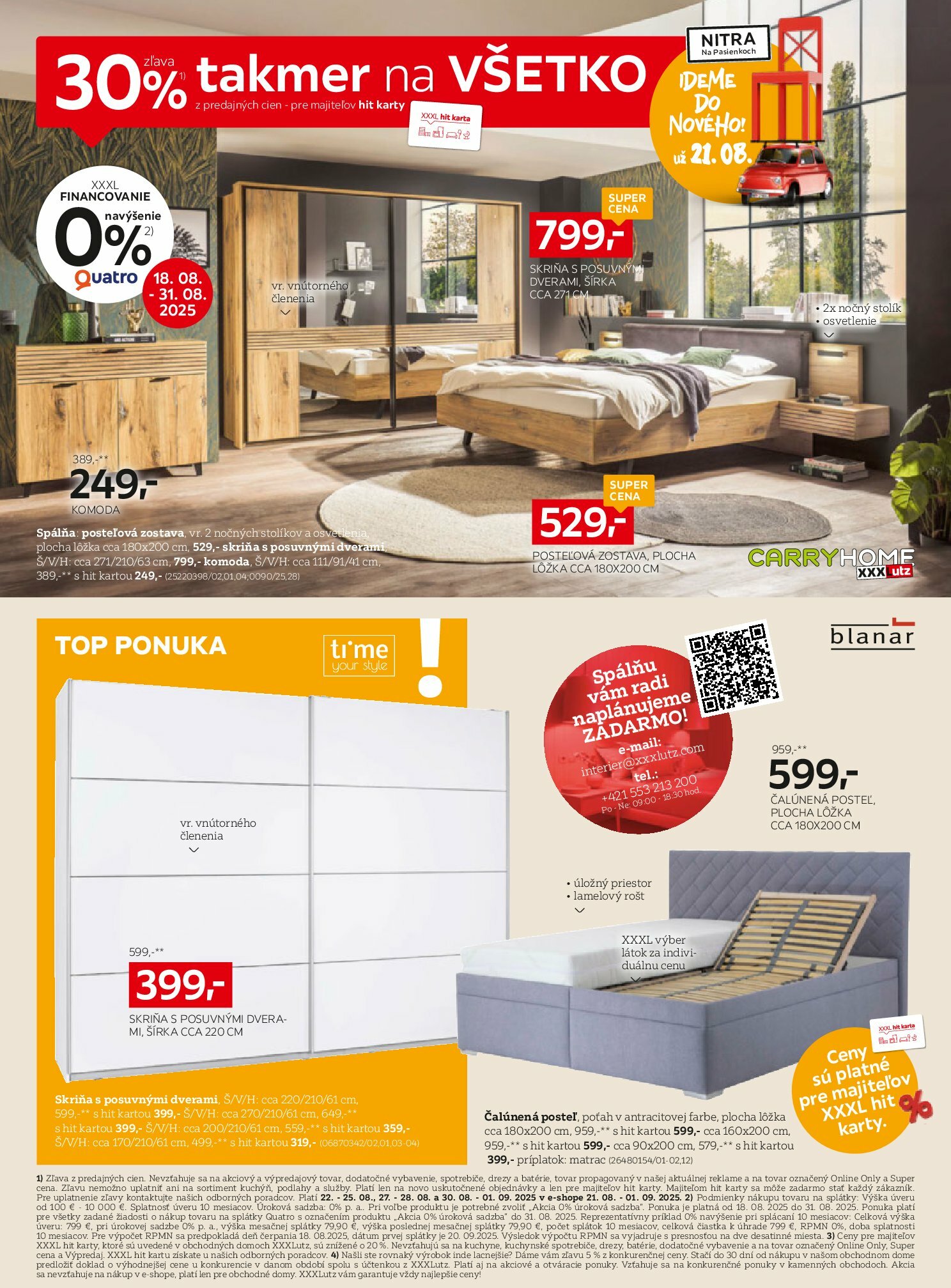 xxxlutz - Leták XXXLutz - Zľava 30 % takmer na všetko! platný od 18.08. do 31.08. - page: 2