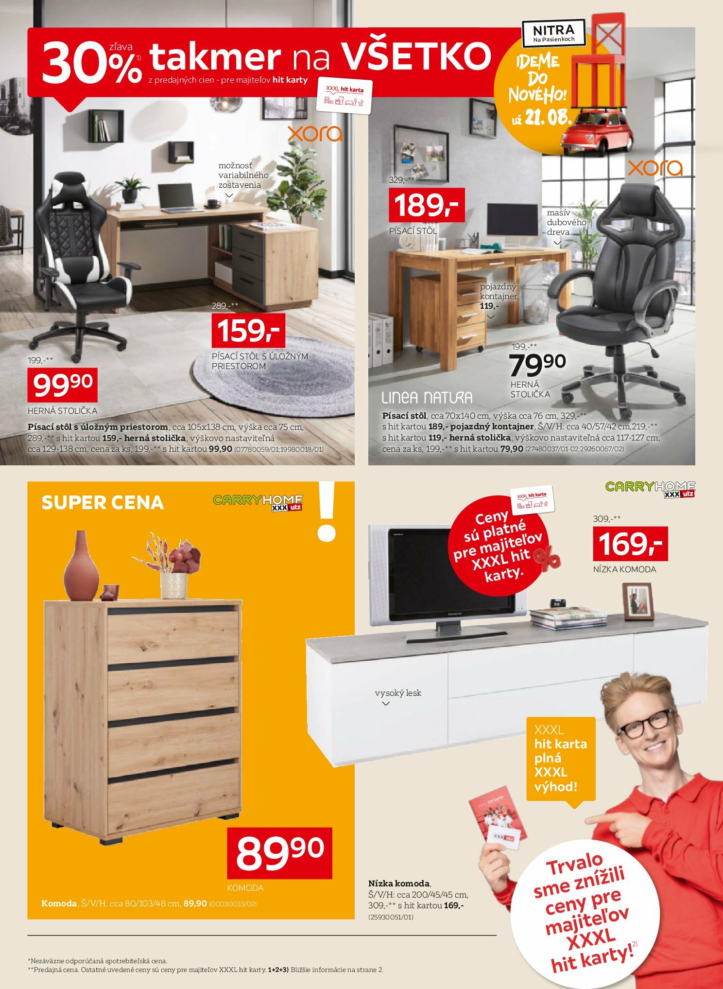 xxxlutz - Leták XXXLutz - Zľava 30 % takmer na všetko! platný od 18.08. do 31.08. - page: 8