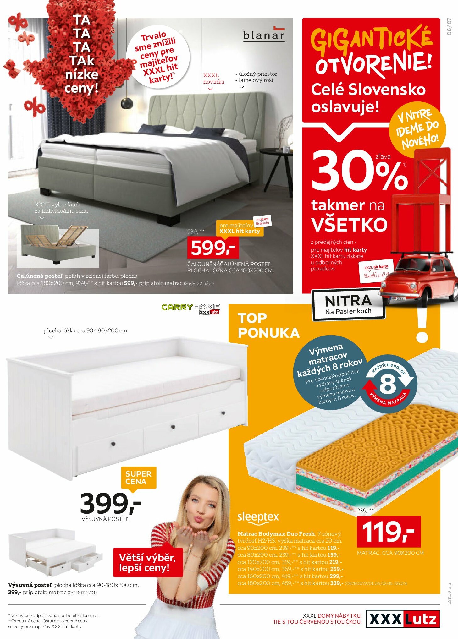 xxxlutz - Leták XXXLutz - Zľava 30% na takmer všetko platný od 01.09. do 14.09. - page: 7