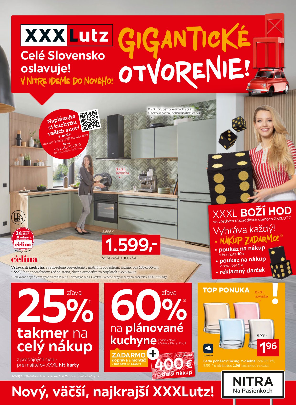 xxxlutz - Leták XXXLutz - Zľava 25 % takmer na všetko! platný od 08.09. do 21.09.