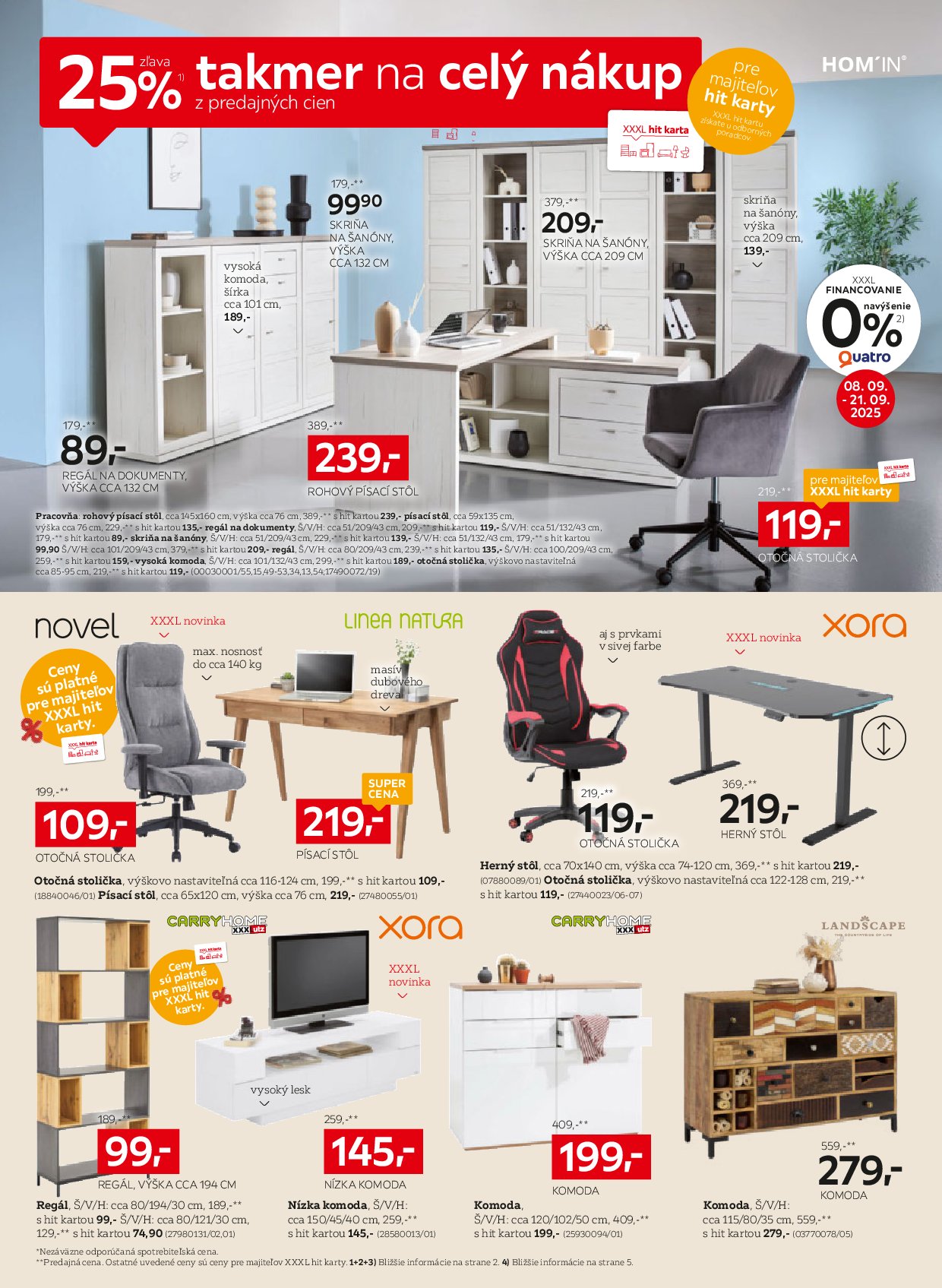 xxxlutz - Leták XXXLutz - Zľava 25 % takmer na všetko! platný od 08.09. do 21.09. - page: 10