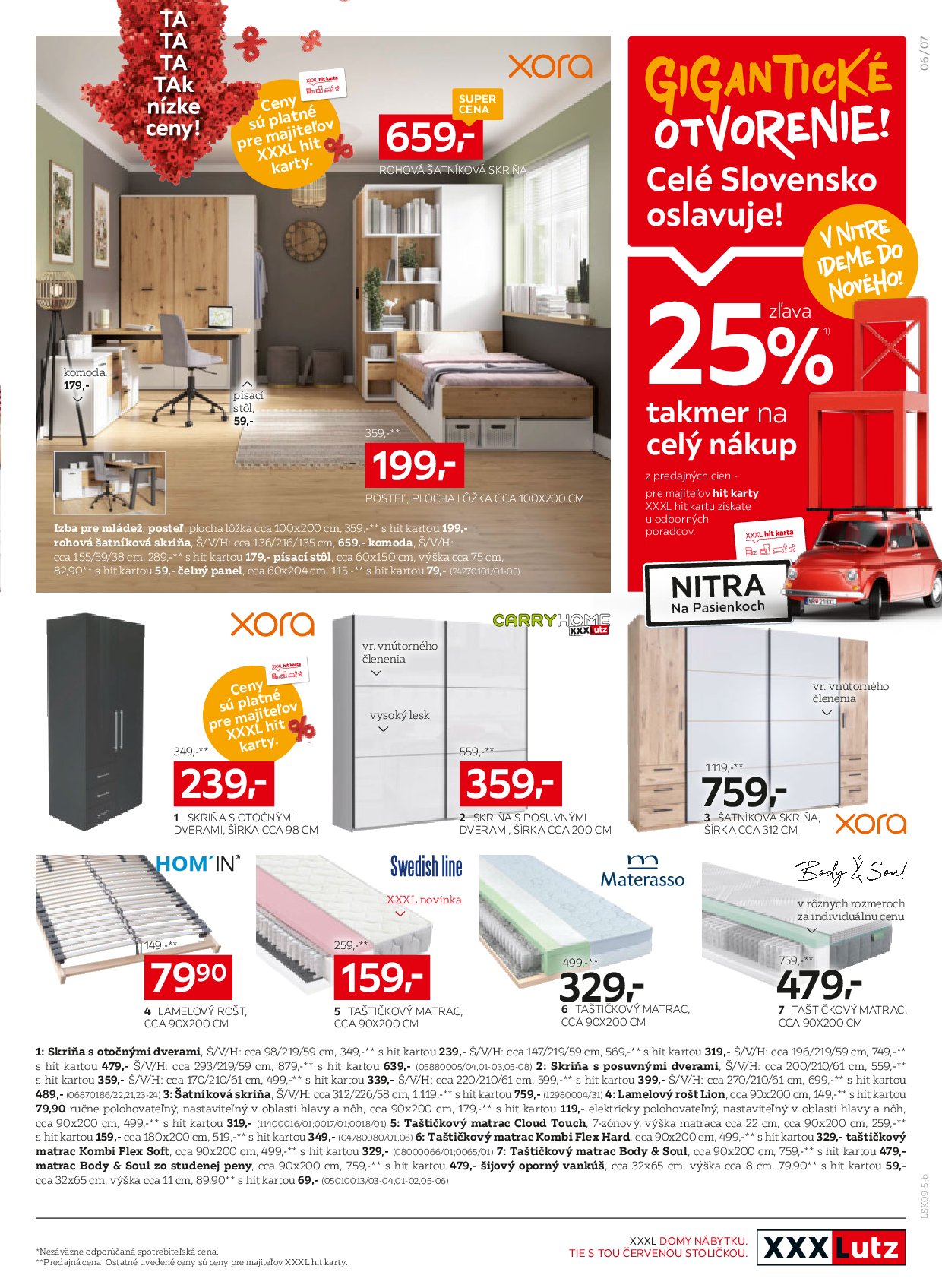 xxxlutz - Leták XXXLutz - Zľava 25 % takmer na všetko! platný od 08.09. do 21.09. - page: 7