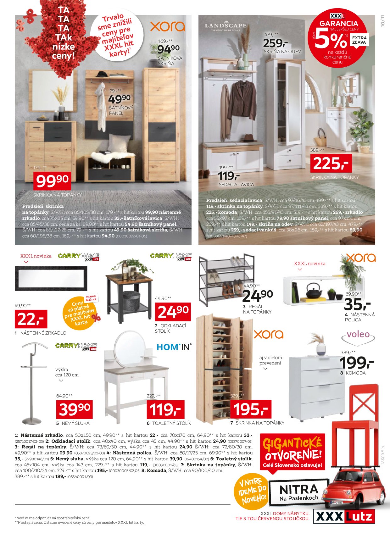 xxxlutz - Leták XXXLutz - Zľava 25 % takmer na všetko! platný od 08.09. do 21.09. - page: 11